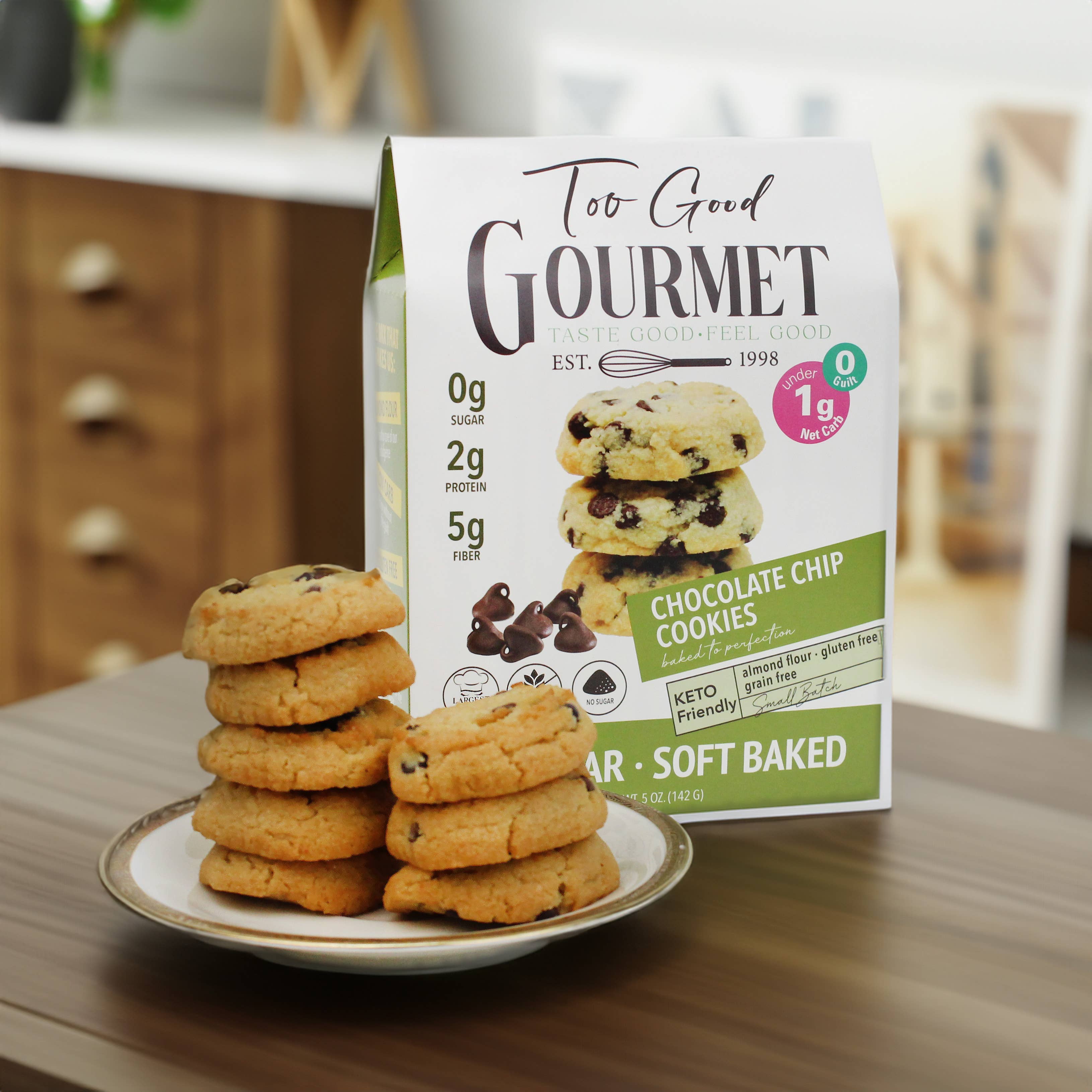 Chocolate Chip Keto Cookies