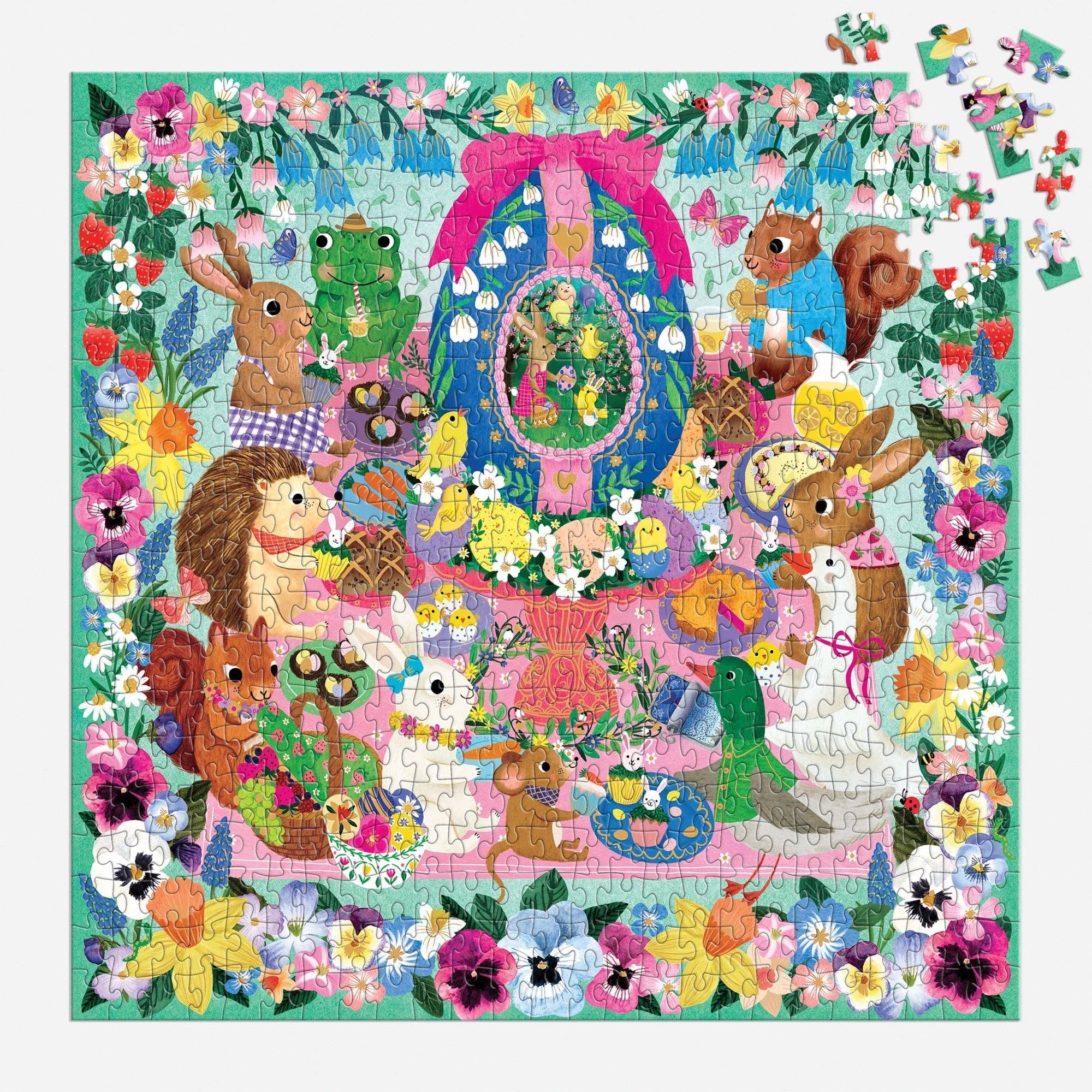 Egg-cellent Day 500 Piece Foil Family Puzzle