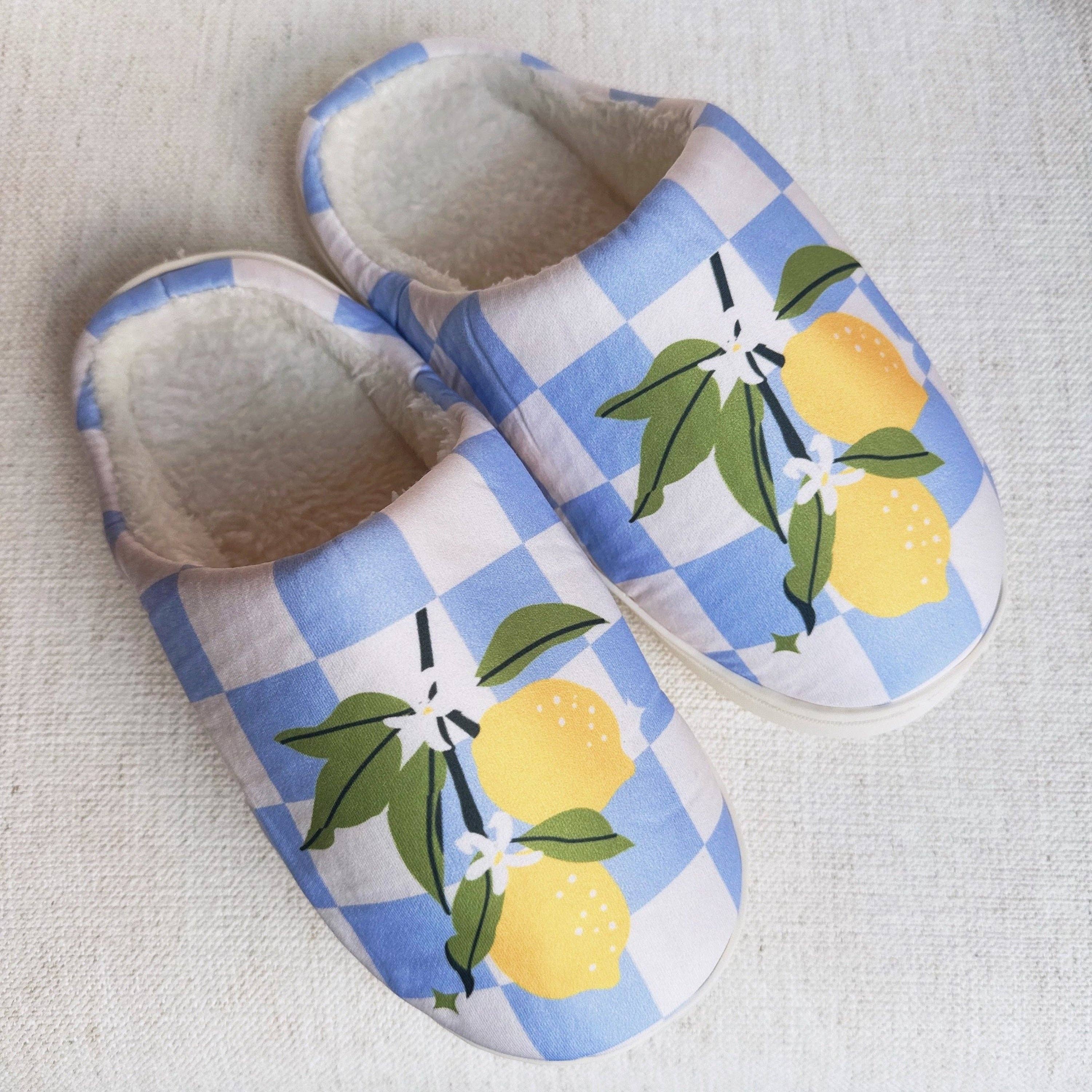 Lemon Drop Lounge Slippers