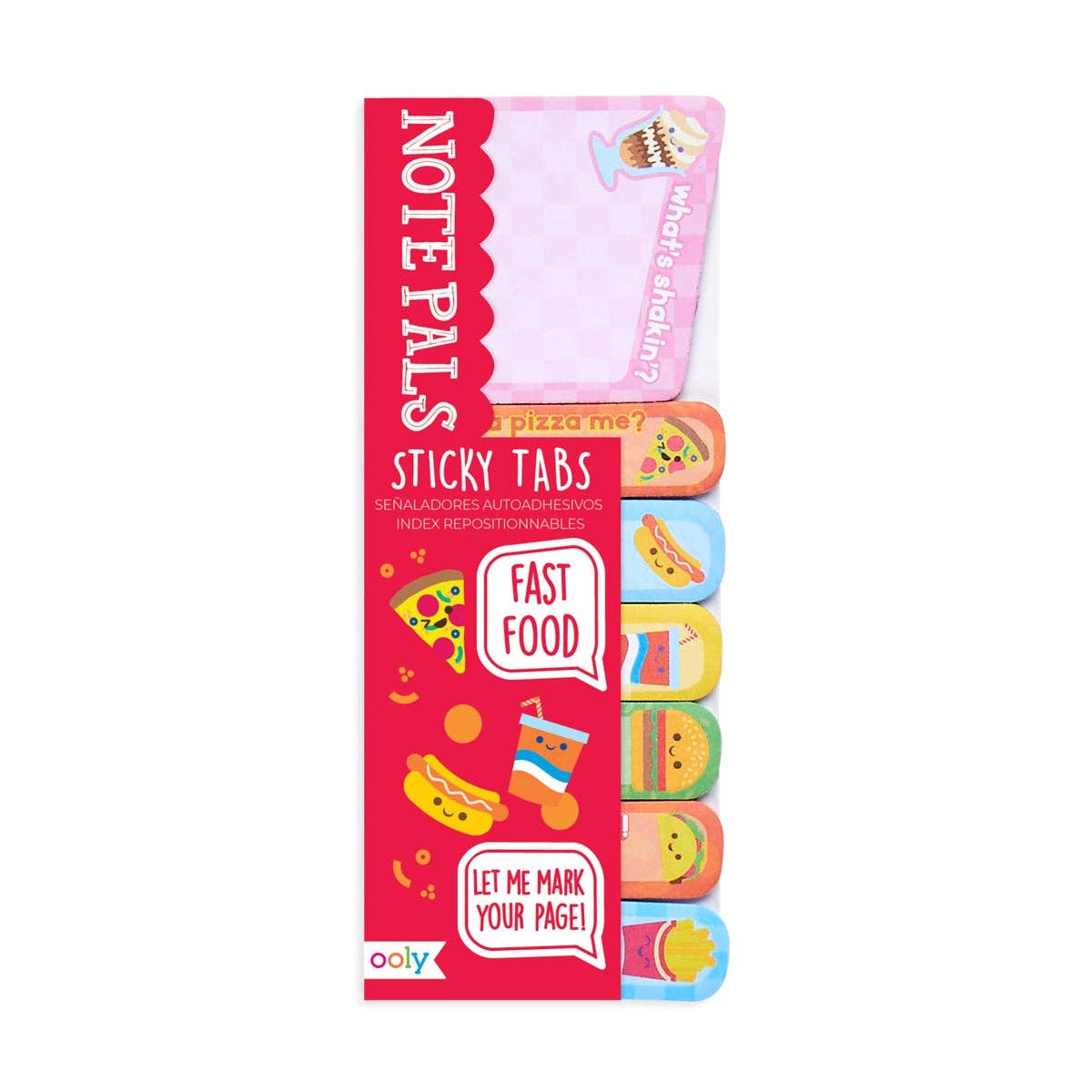 Fast Food Note Pals Sticky Tabs