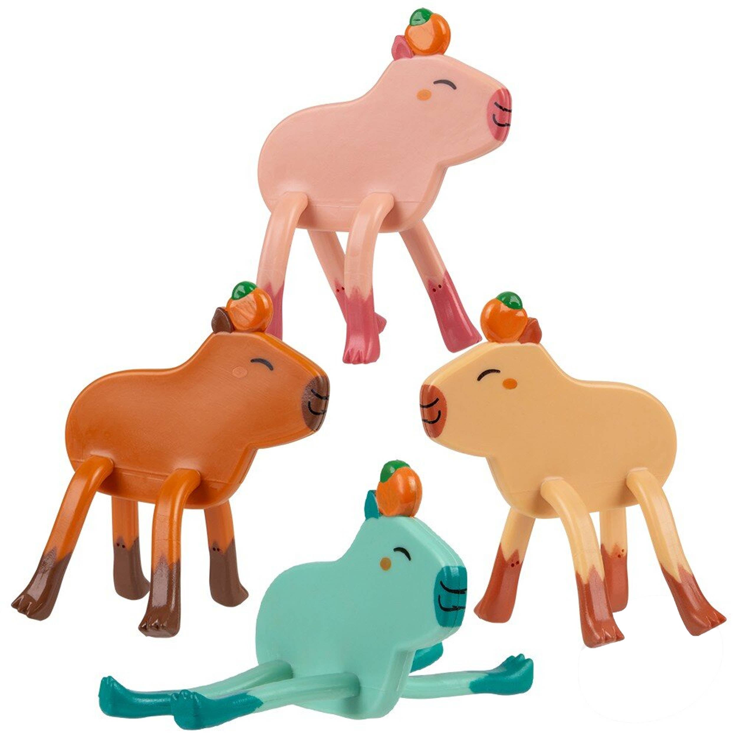 Capybara Bendable Figures