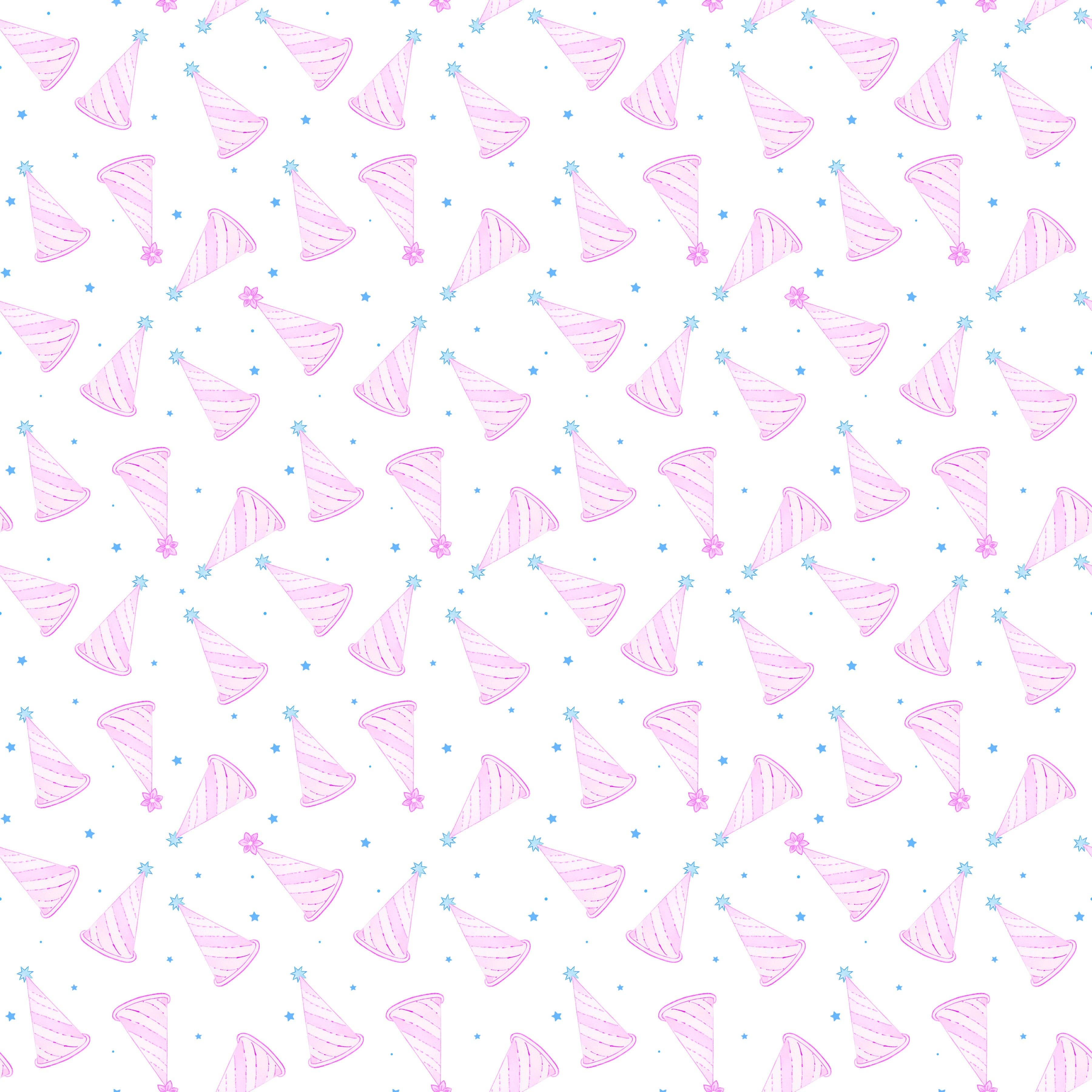 Pastel Birthday Party Hats - Prosecco Collection