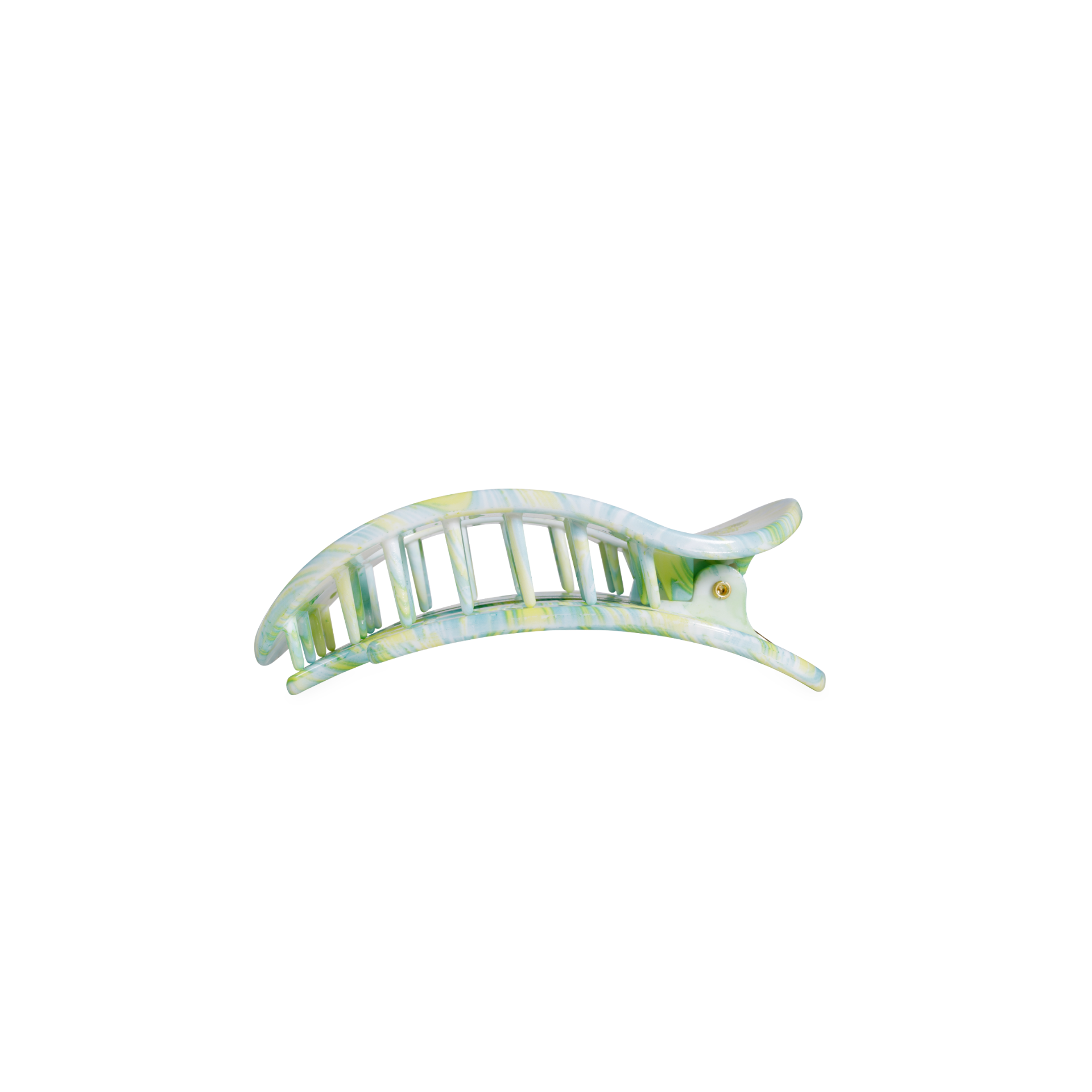 By the Sea Shore | Small | Flat Round Hair Clip