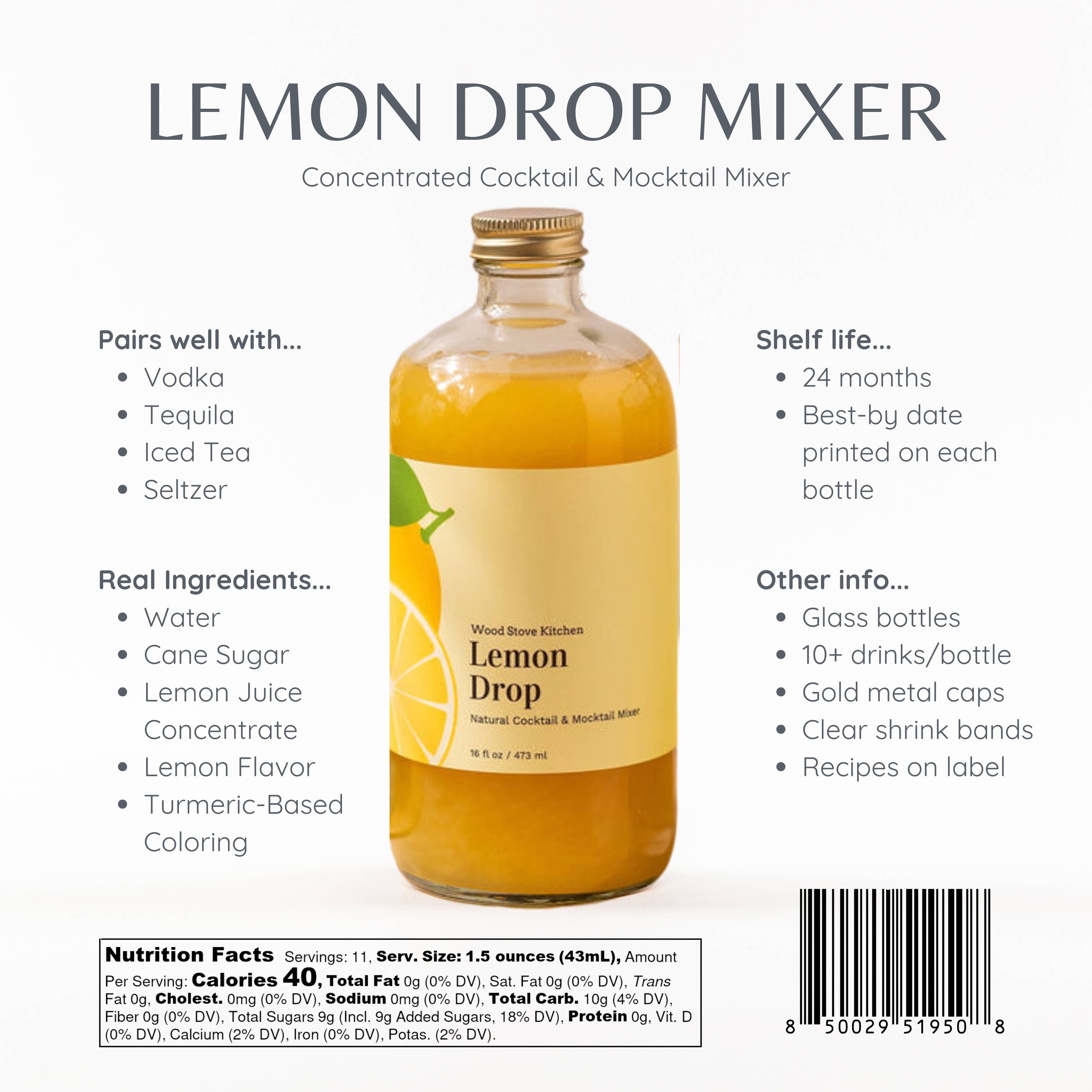 Lemon Drop Cocktail Mixer