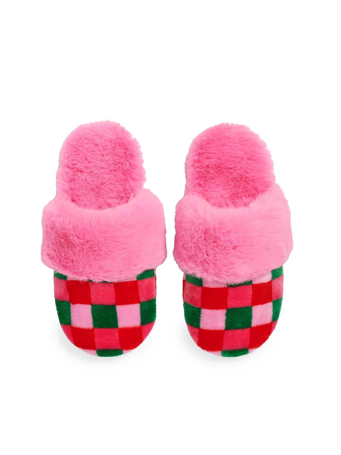 Checkered Slippers