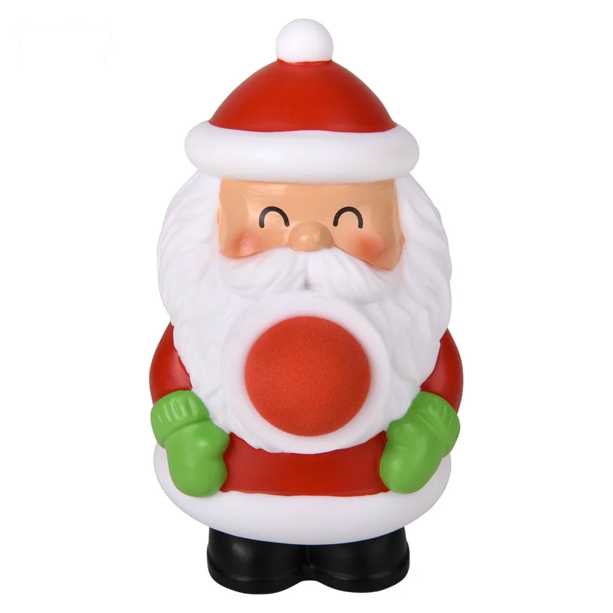 Santa Foam Ball Blaster Toy