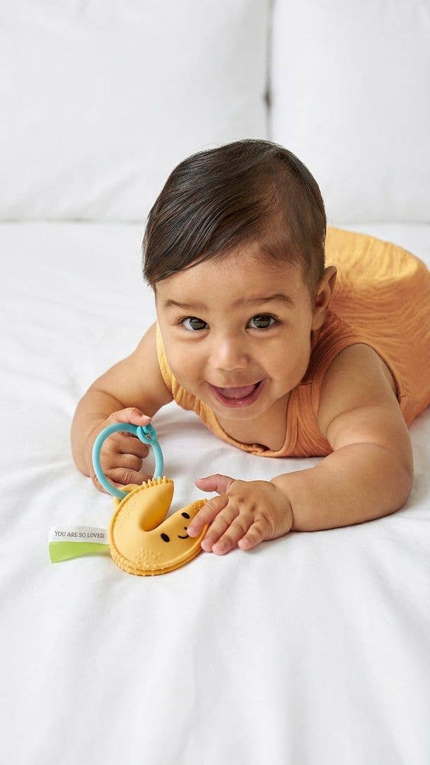 Itzy Treat™ Fortune Cookie Teether
