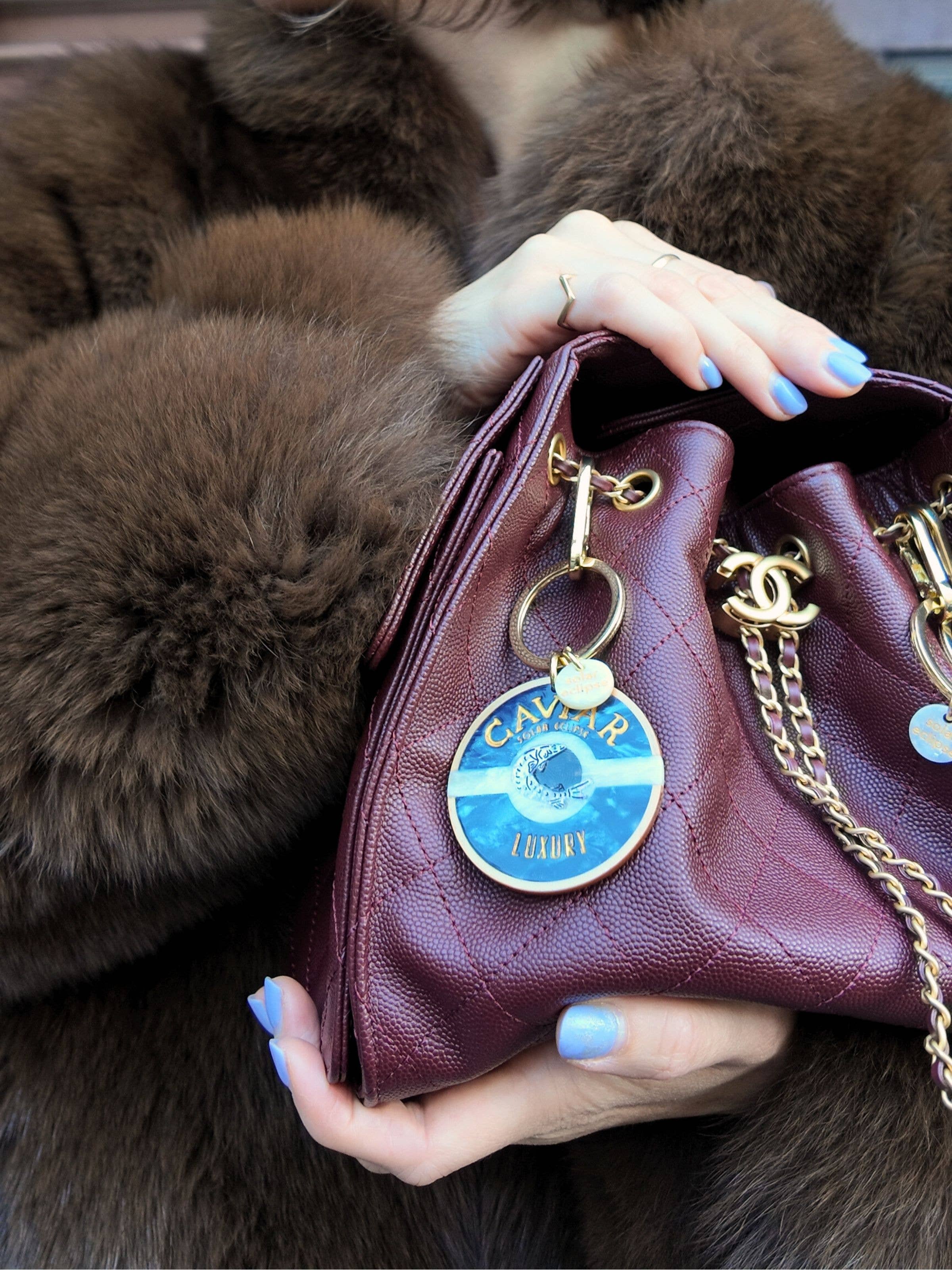 Caviar Bag Charm & Keychain