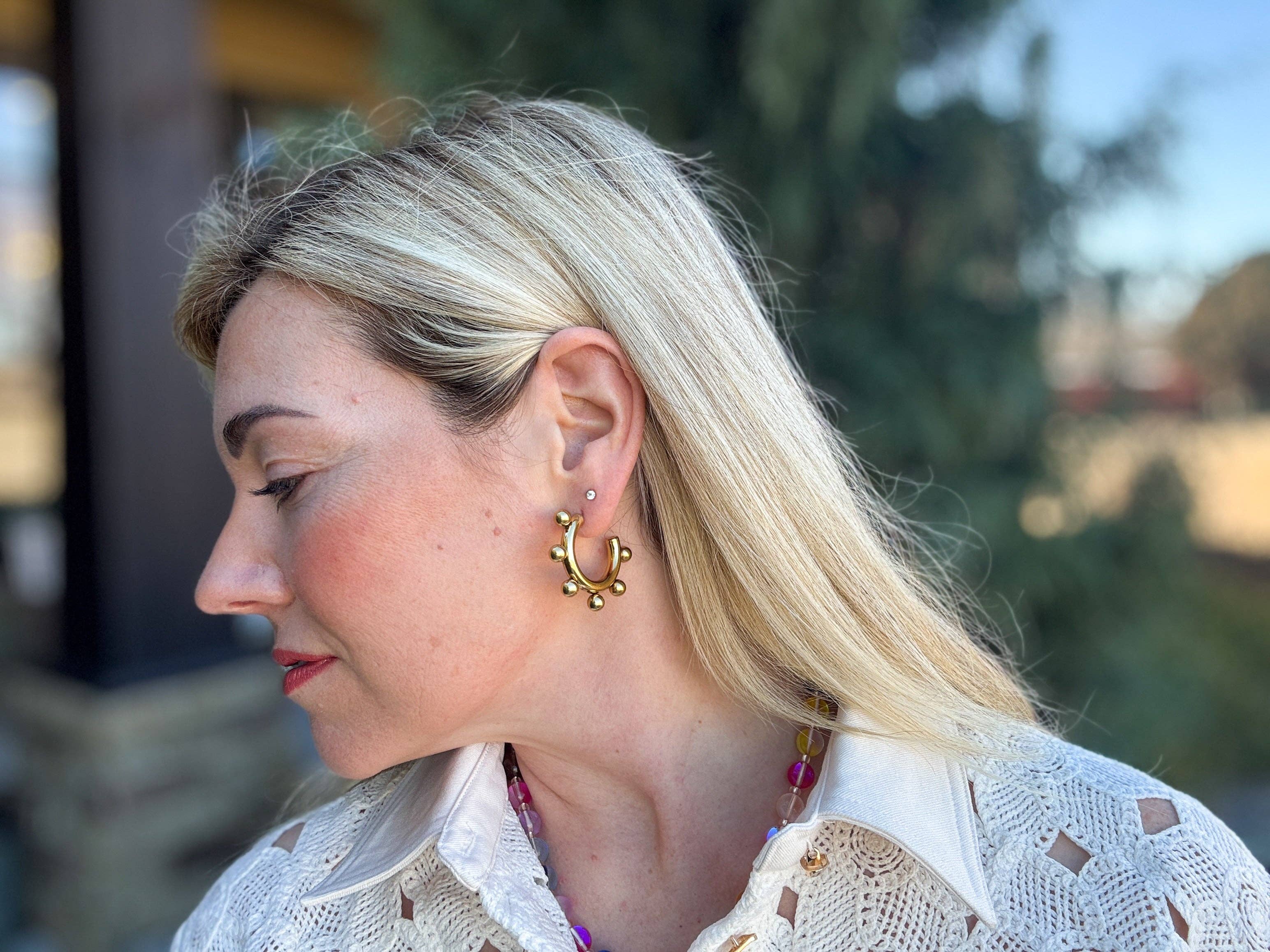 Naomi Medium Ball Hoops