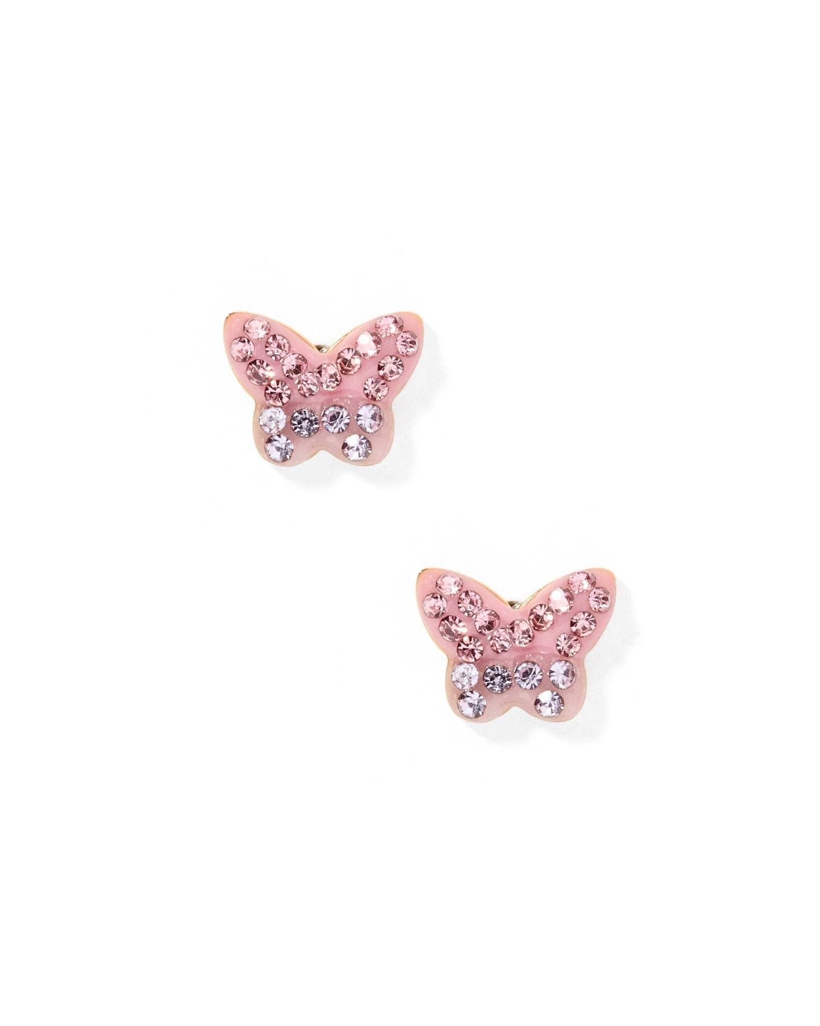 Bindi Butterfly Screwback Stud Earrings