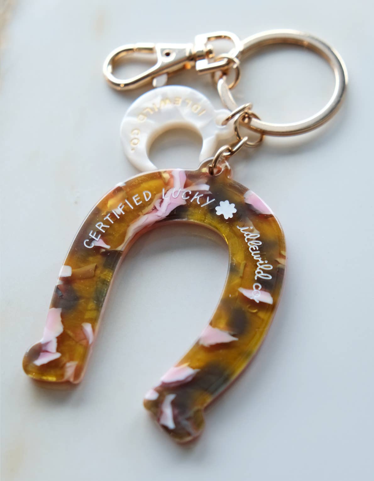 Lucky Horseshoe Bag Charm