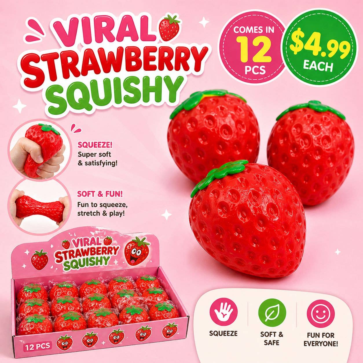 Strawberry Squishy