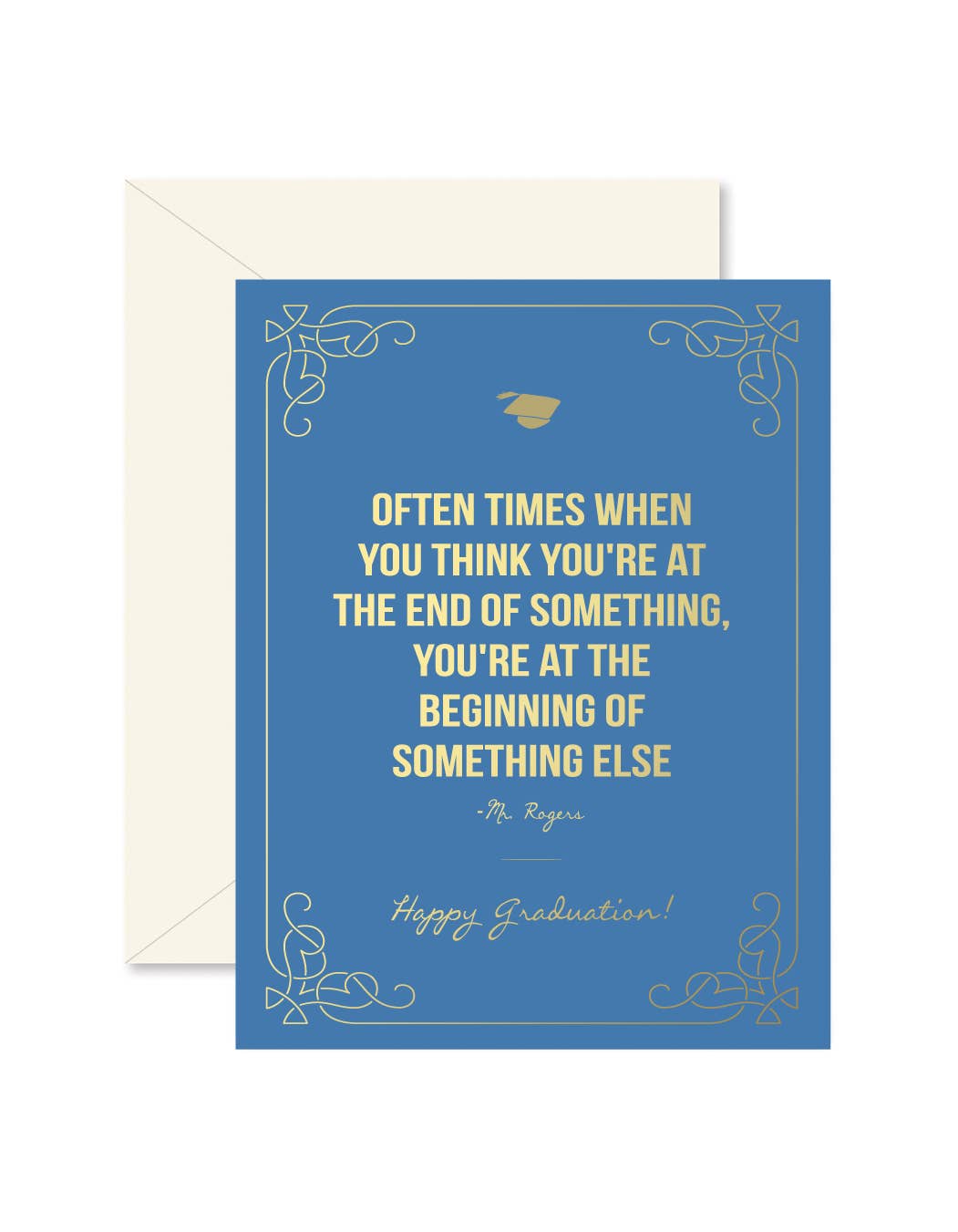 Mr. Rogers Graduation Greeting Card