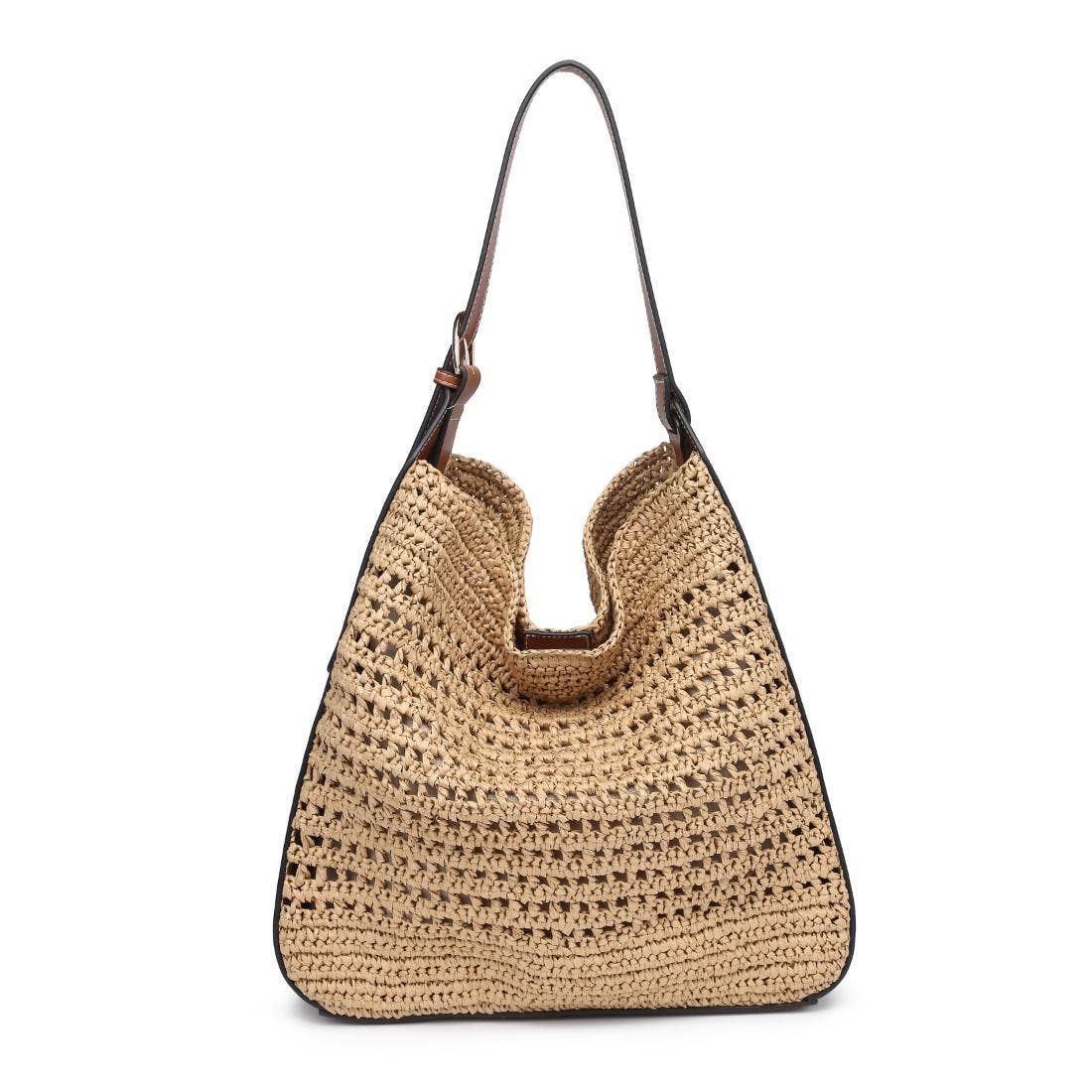 Tan Natural Savannah Hobo