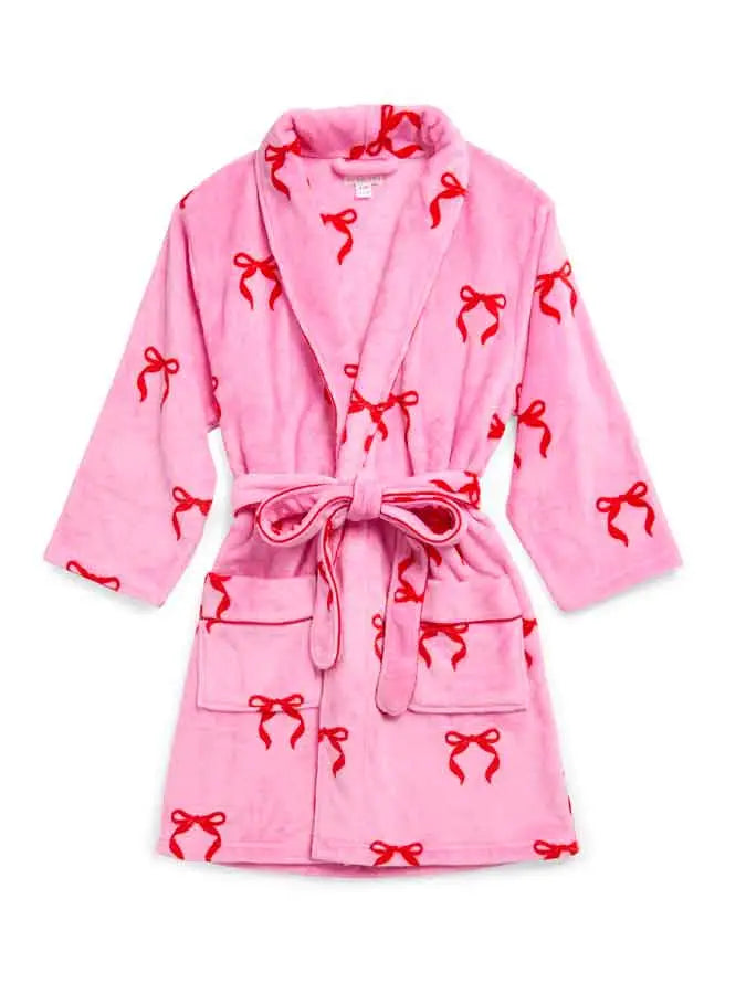 Pink Bow Robe