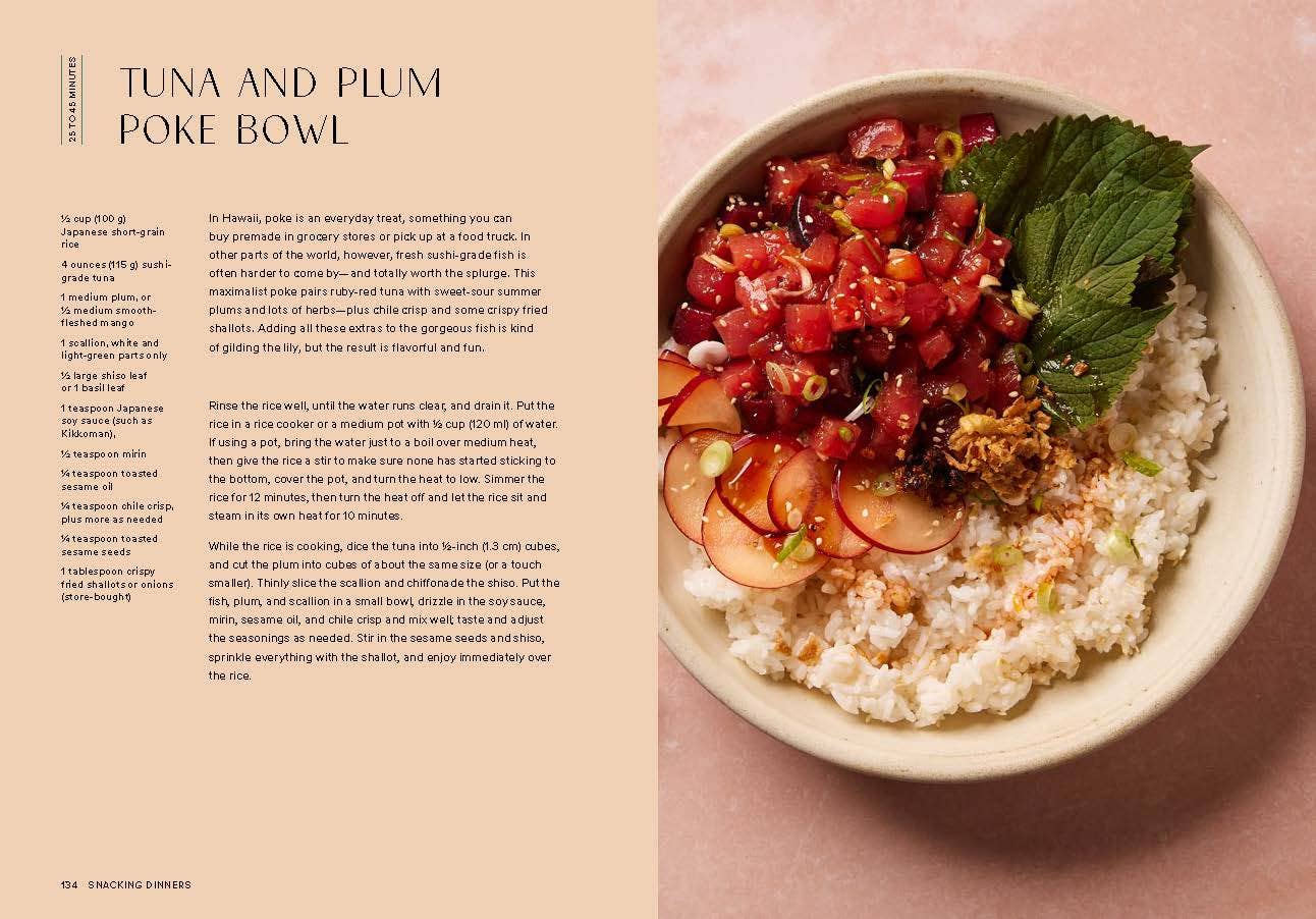 'Snacking Dinners' Cookbook