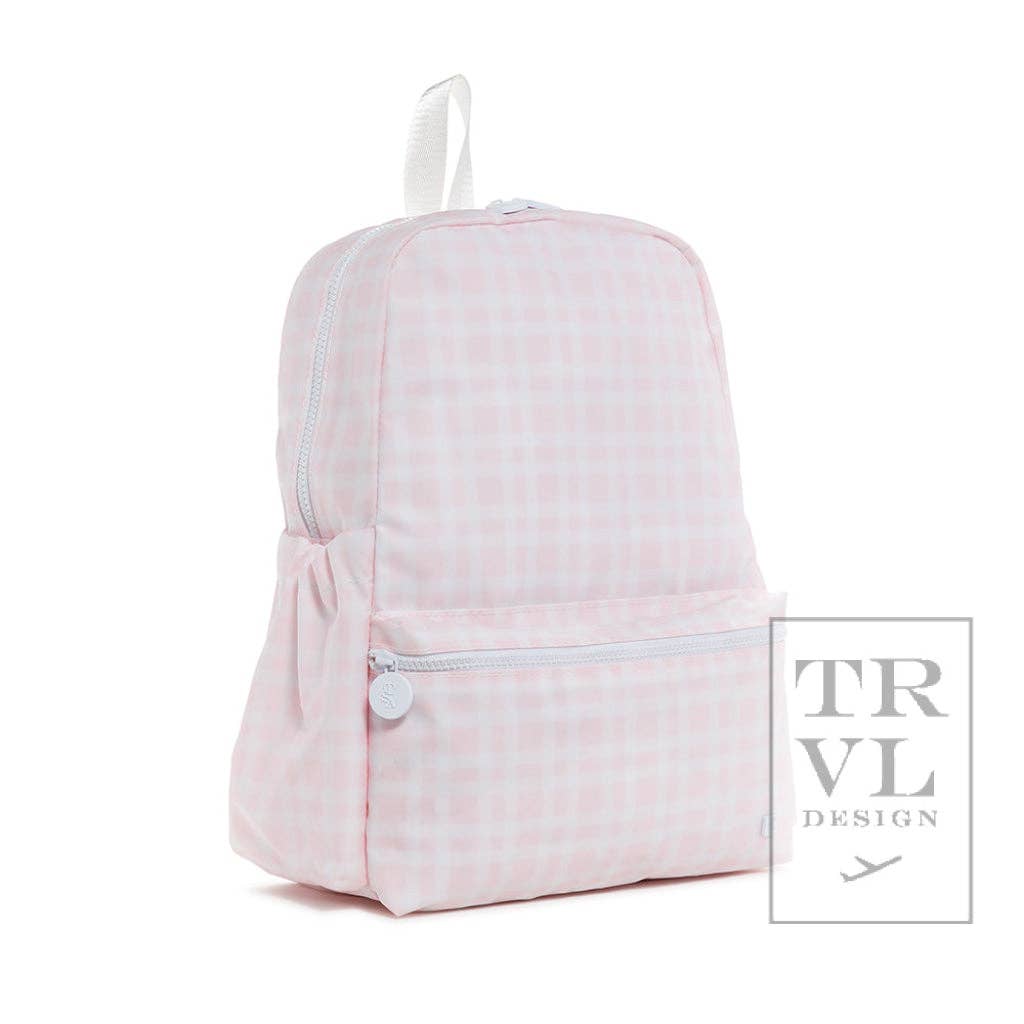Pimlico Plaid Pink Backpack
