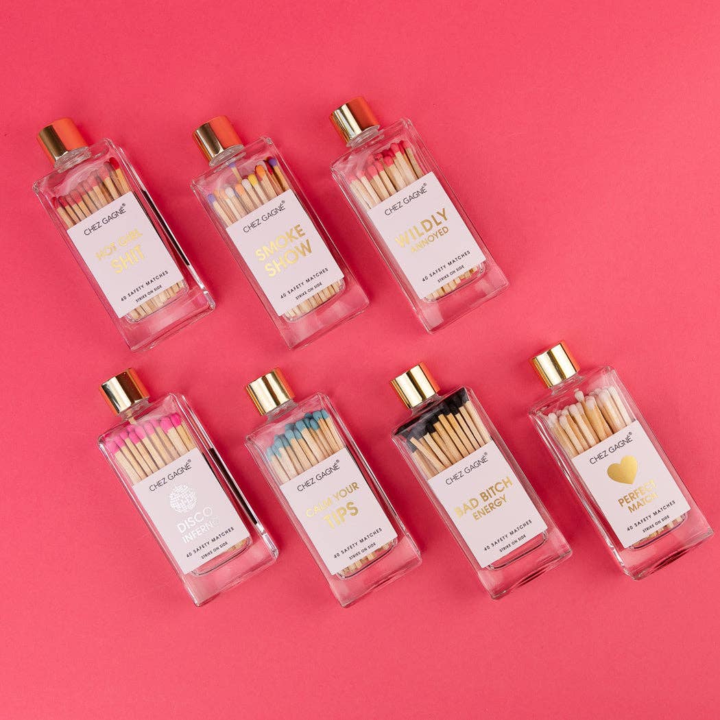 Smokeshow - Glass Bottle Matches