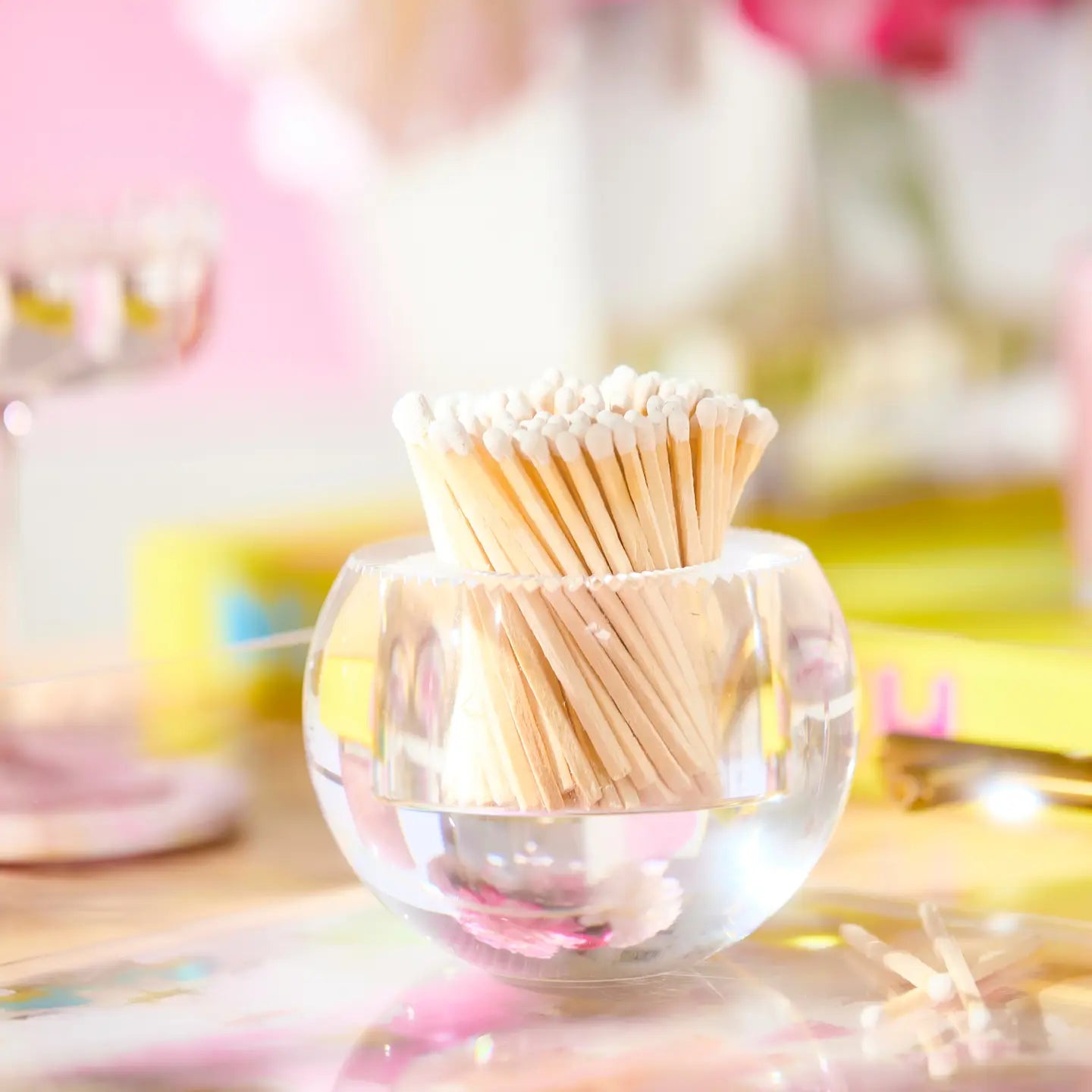 White Matches Acrylic Match Striker