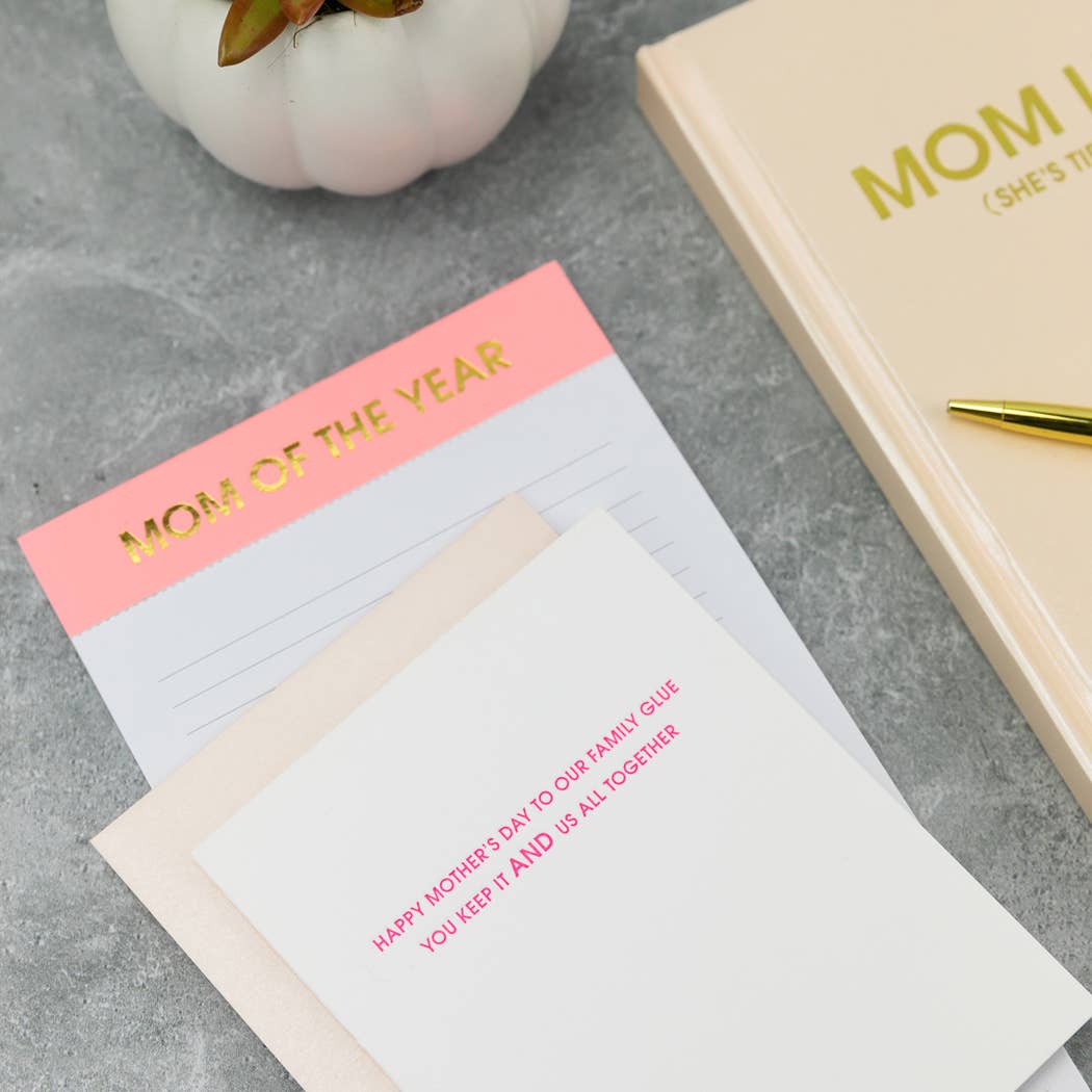 Mom of The Year Notepad