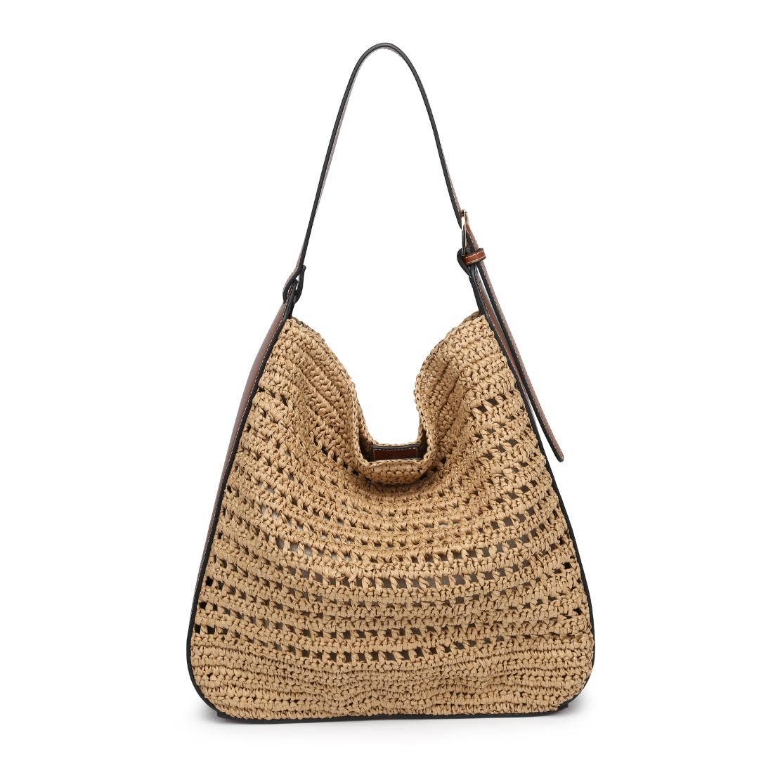 Tan Natural Savannah Hobo