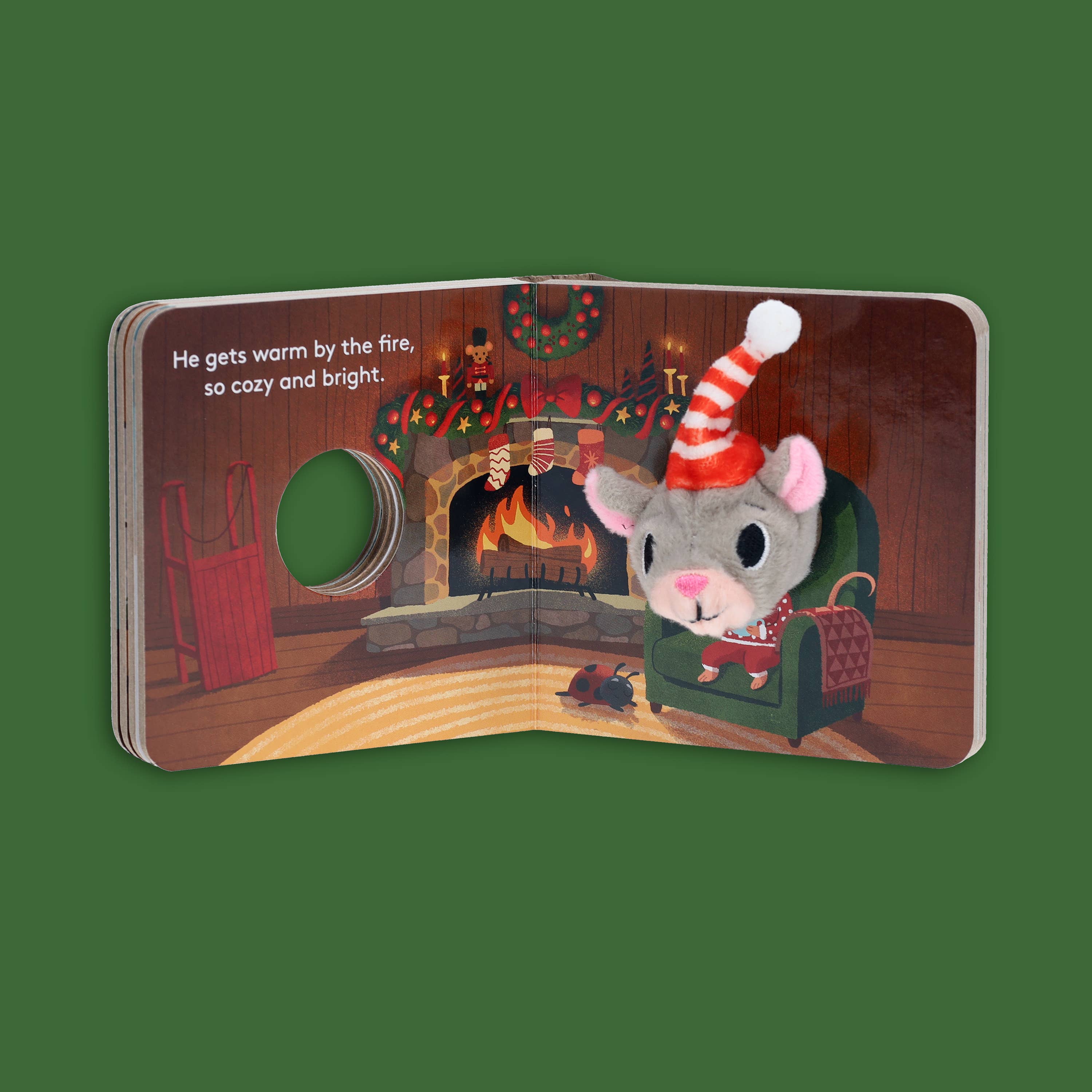 Christmas Mouse: Finger Puppet Book