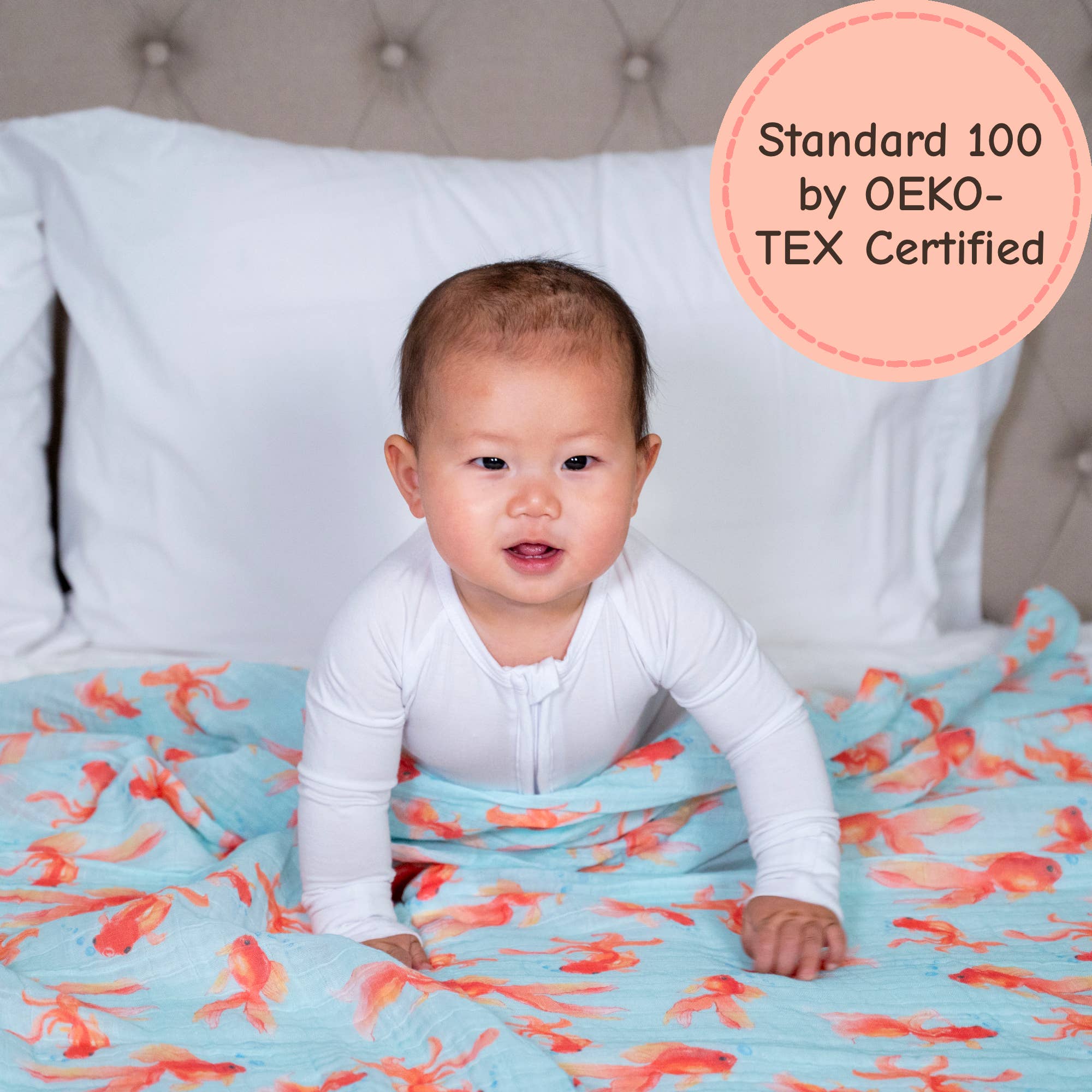 Goldie Muslin Swaddle