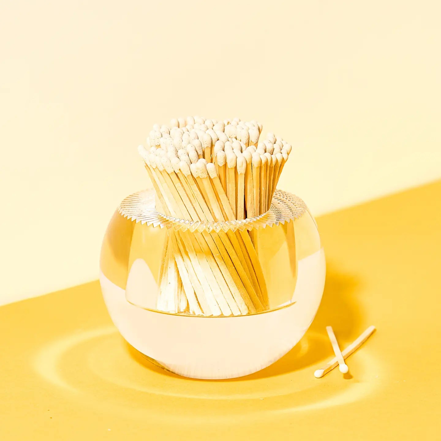 White Matches Acrylic Match Striker