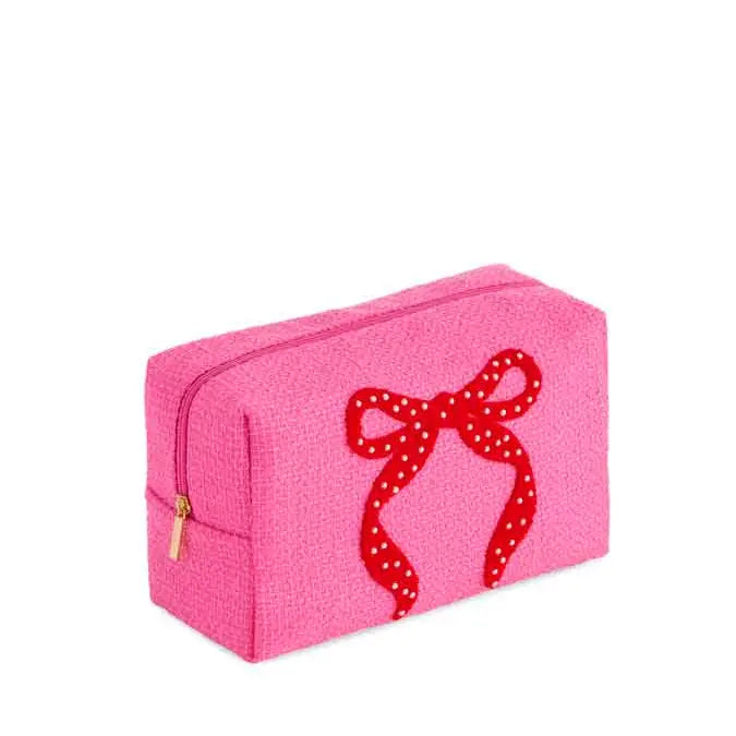 Large Pink Mara Bow Pouch