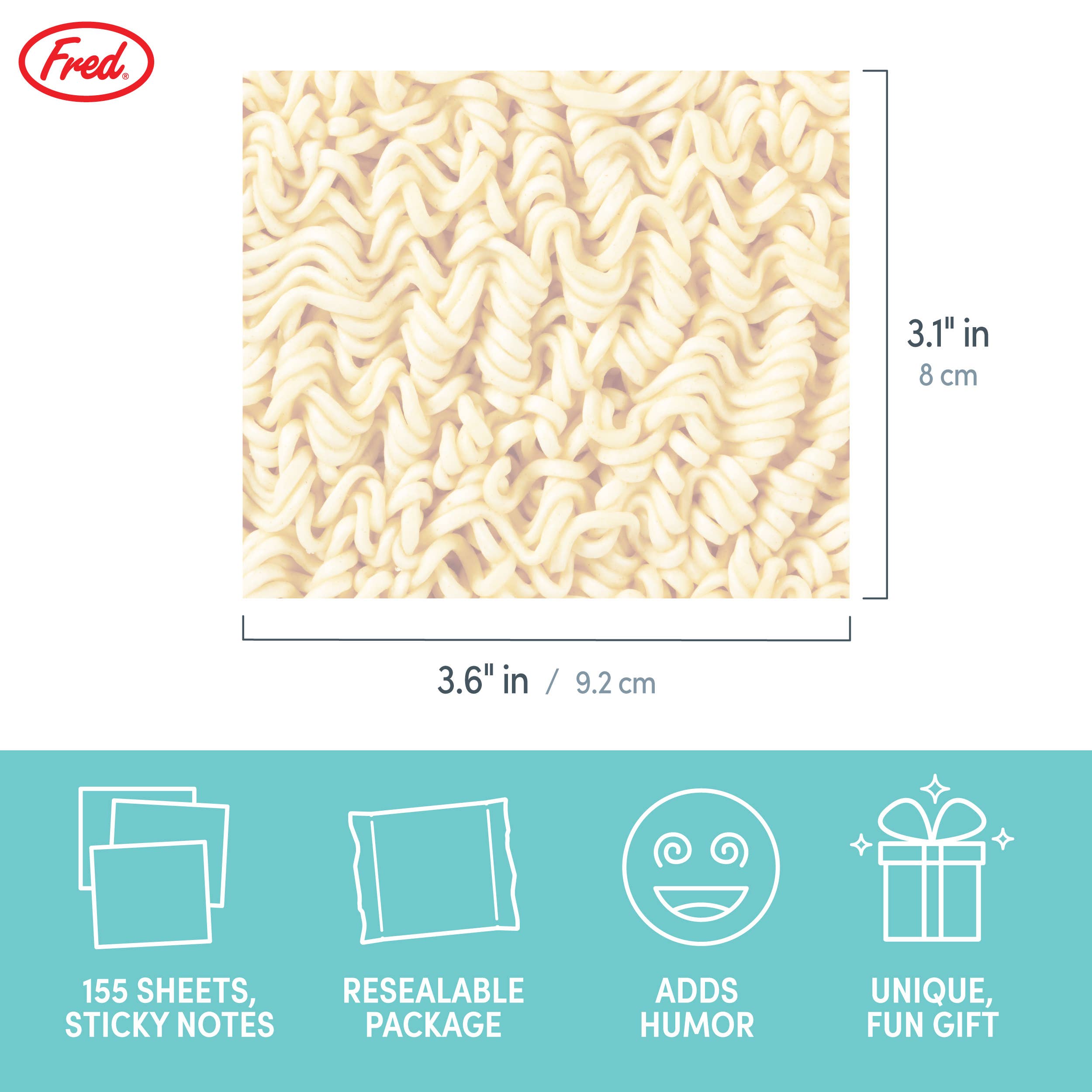 Ramen Shaped Sticky Notes