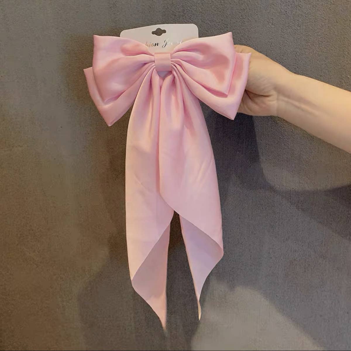 Pink Hair Bow