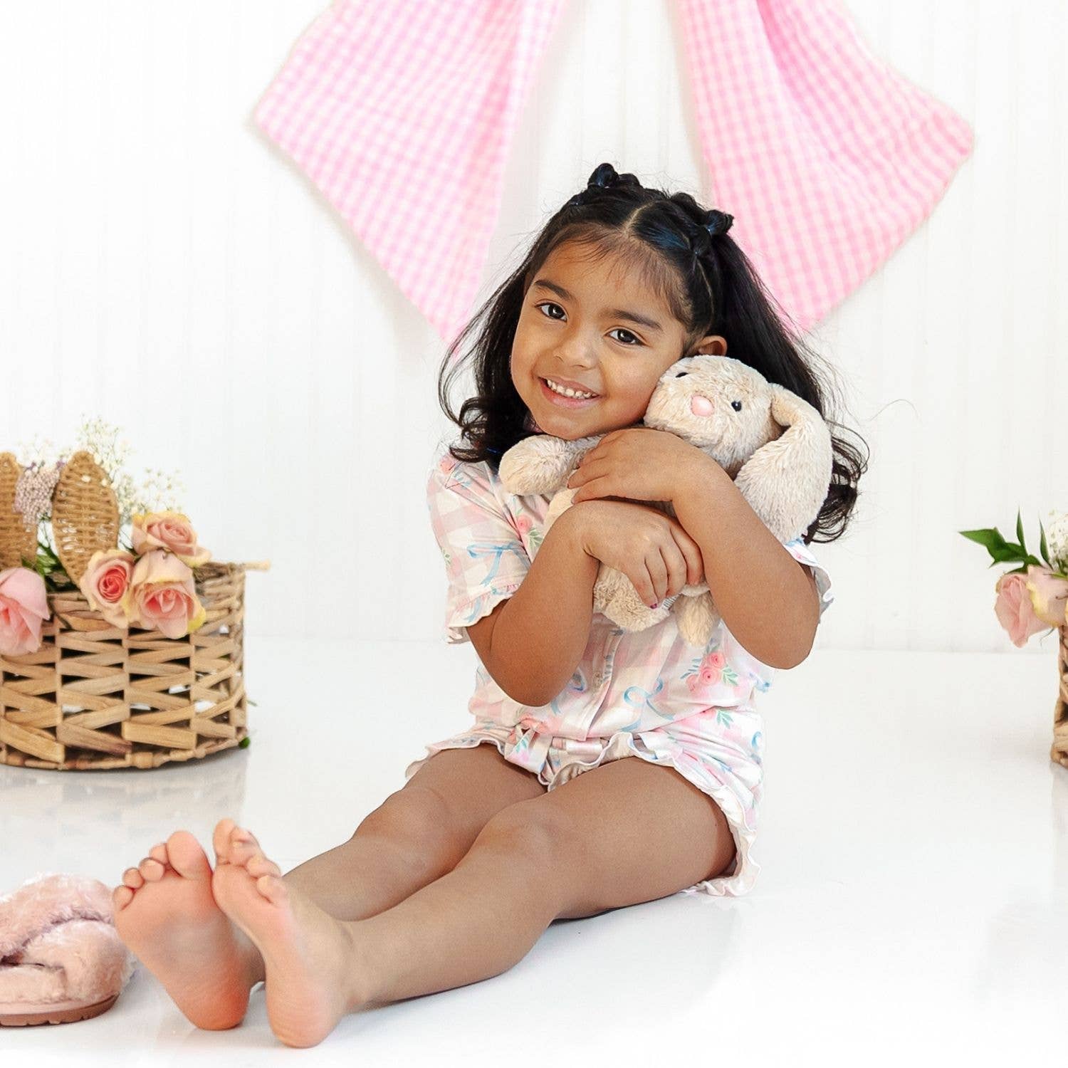 Gingham Trellis Lounge Set