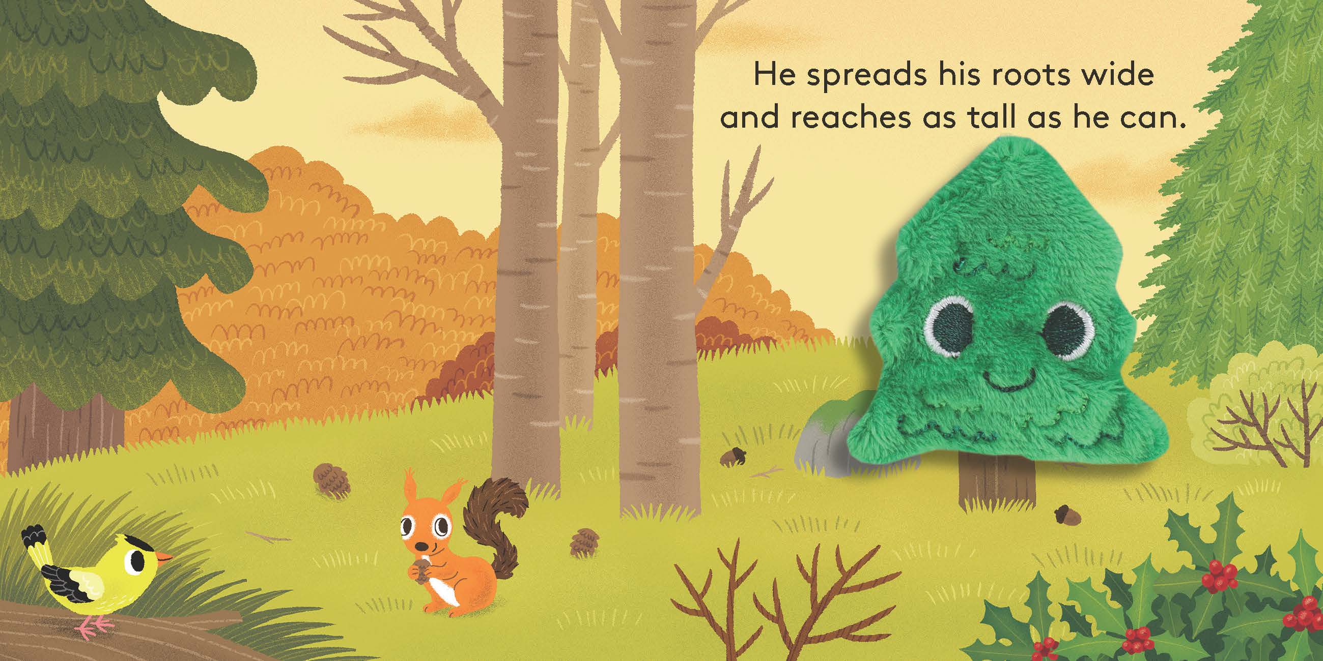 Little Fir Tree Finger Puppet Book