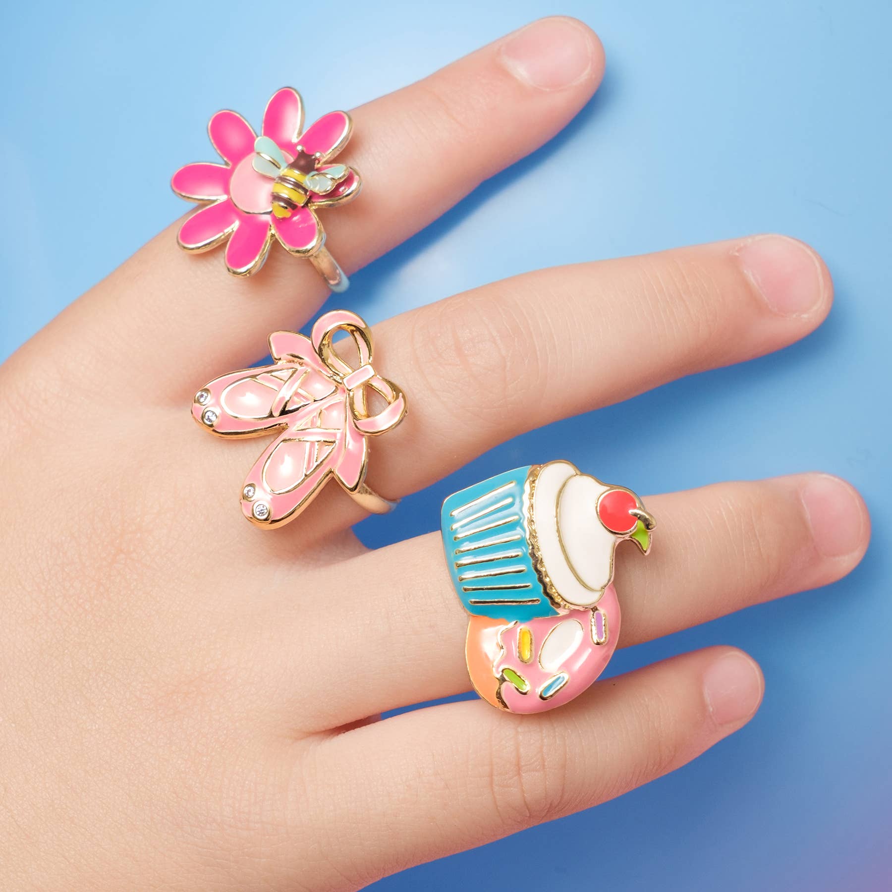Petal Party Adjustable Ring