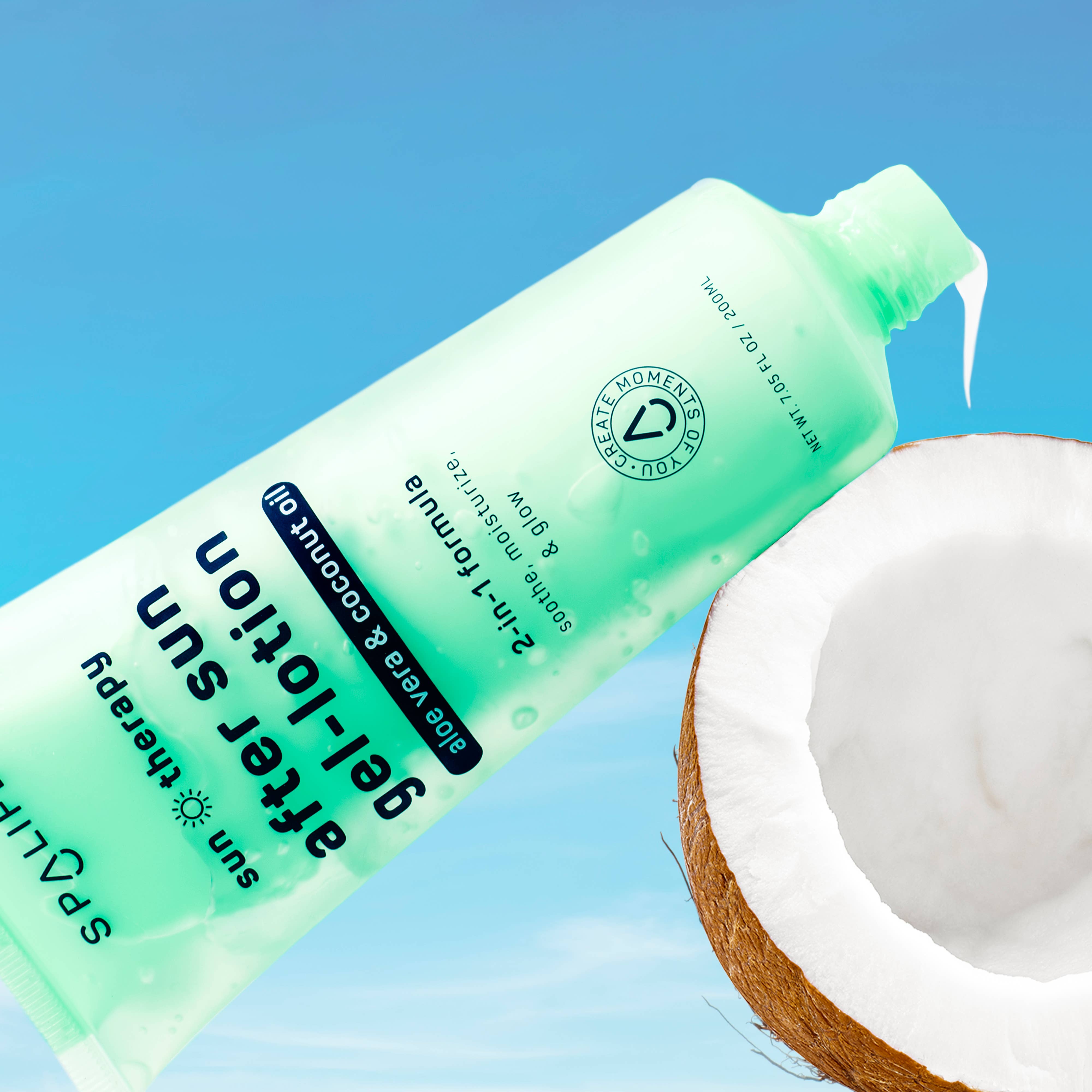 After Sun Gel-Lotion 2 in 1 Aloe Vera & Coconut Oil | Summer