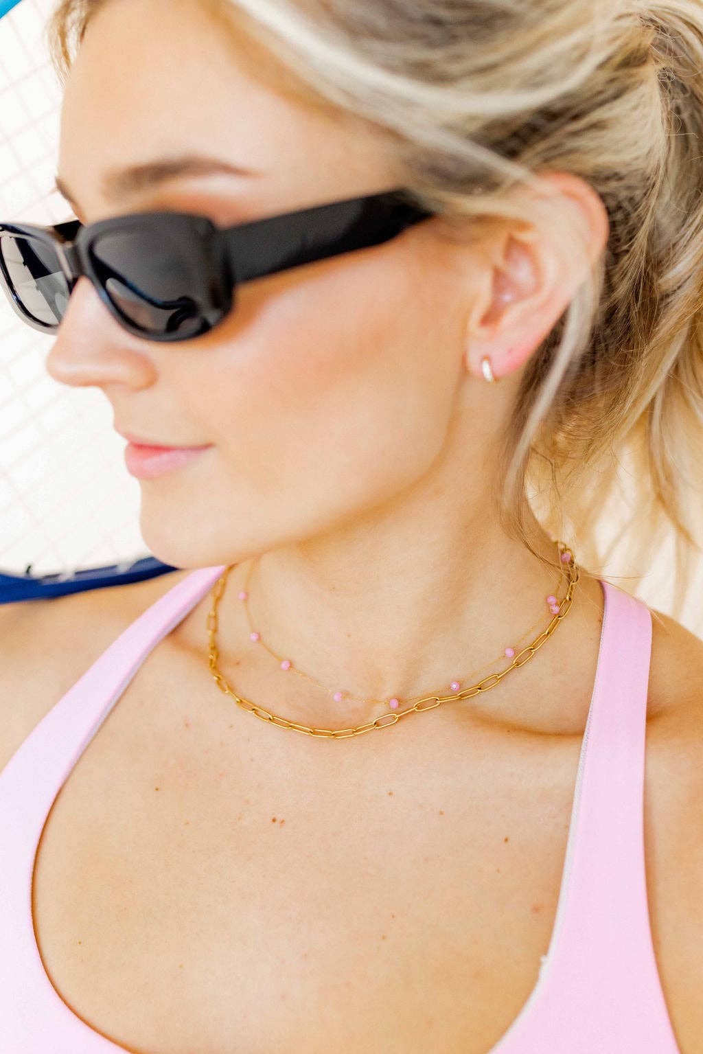 Pink Dabney Necklace