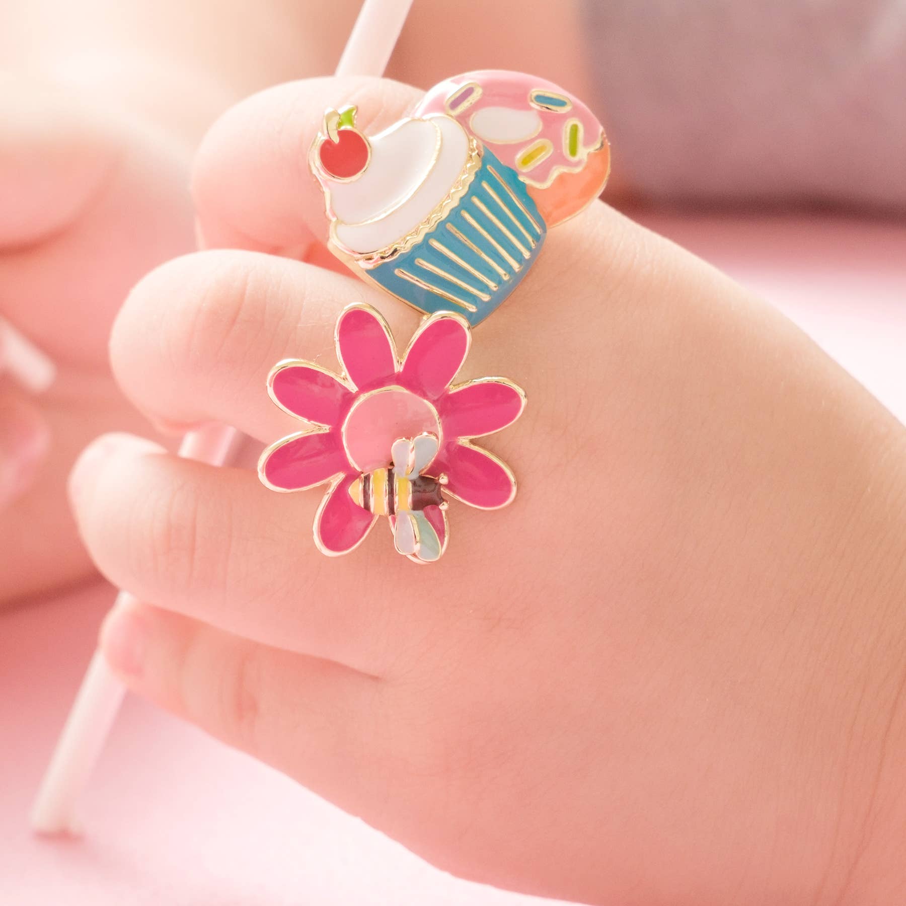 Petal Party Adjustable Ring