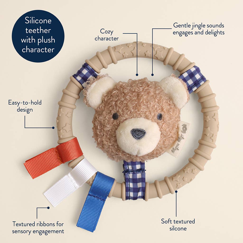 Taupe Bear Itzy Ring Pal™