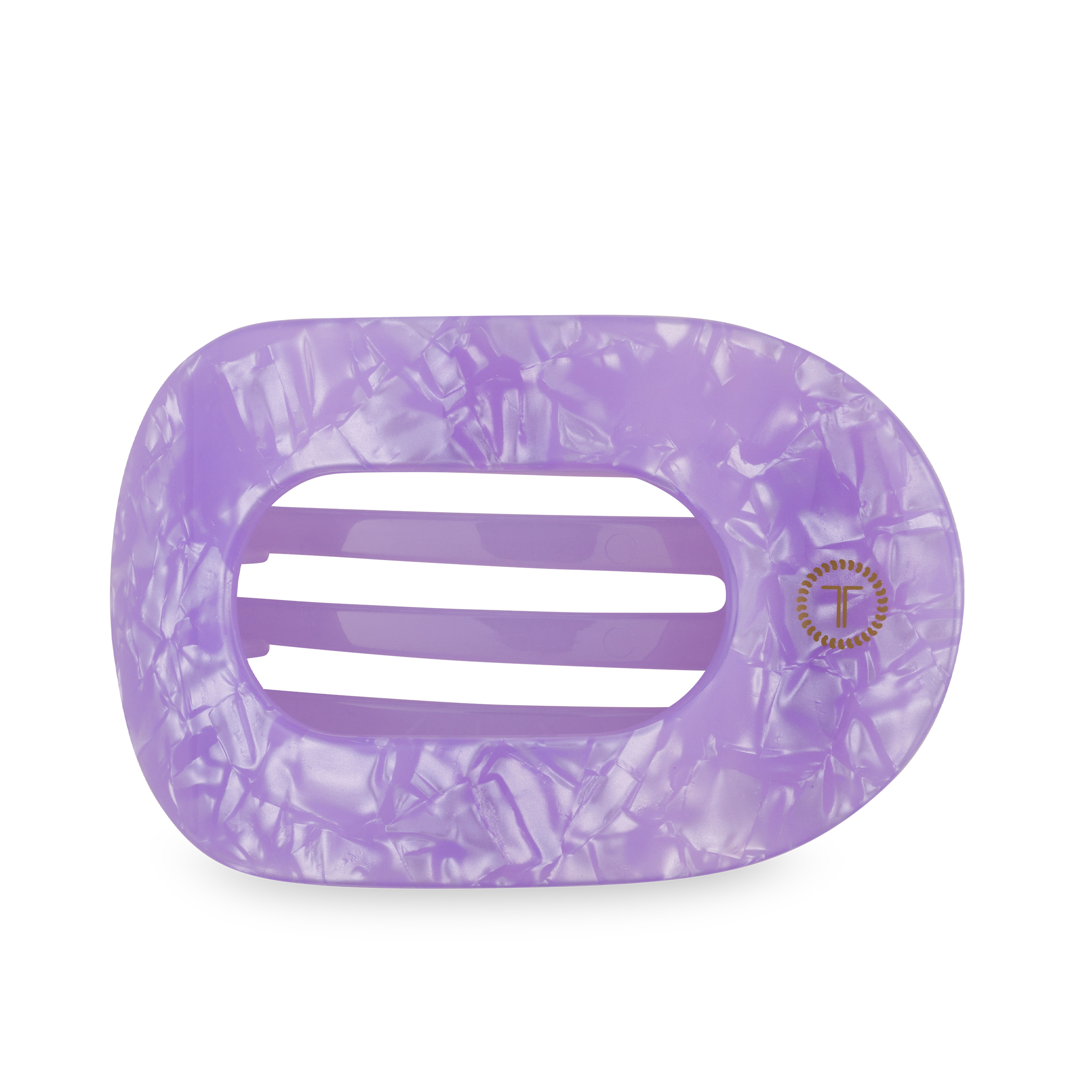 Flat Round Hair Clip | Large | Lavender Mist