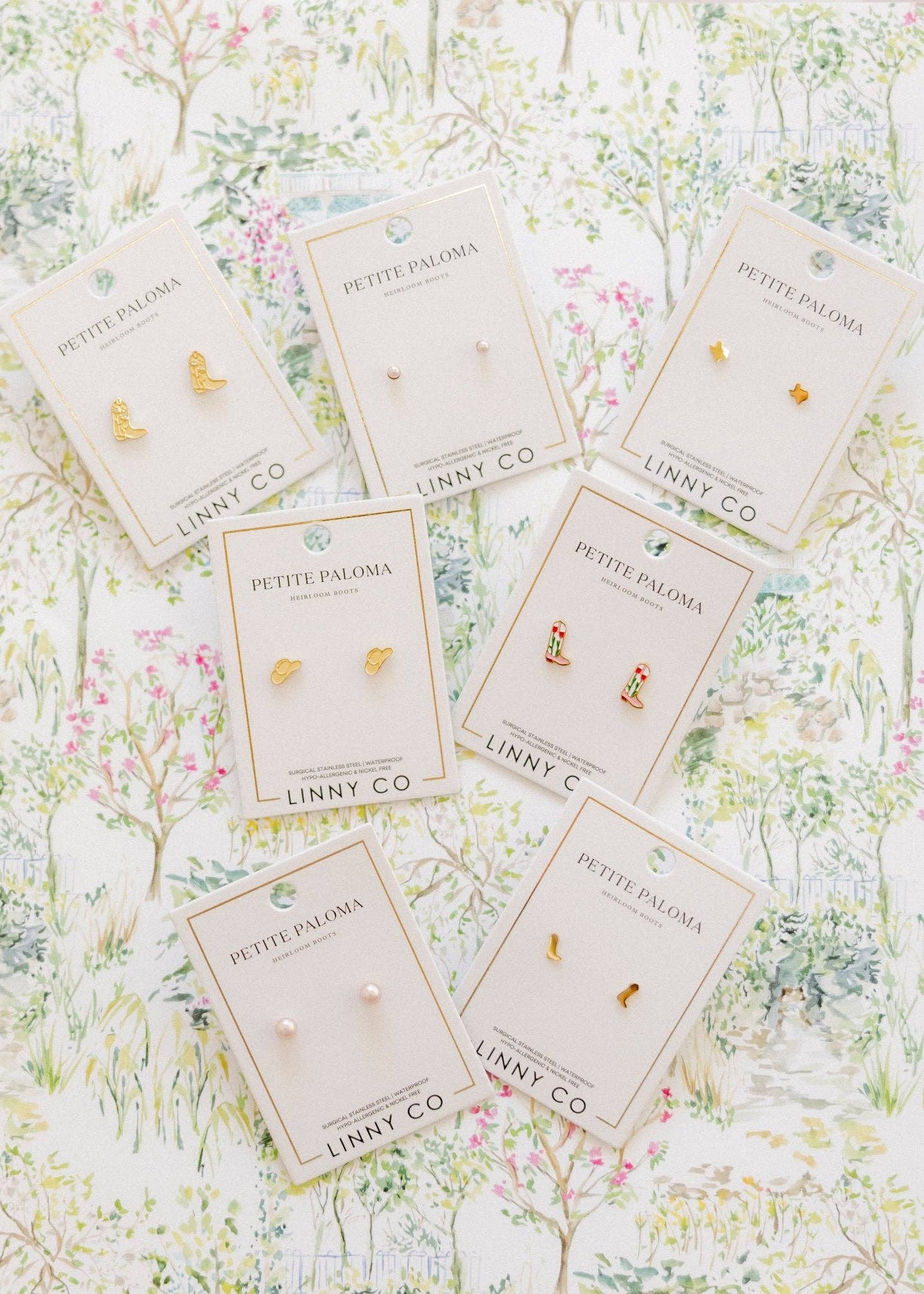 Cowgirl Hat Screwback Stud Earrings