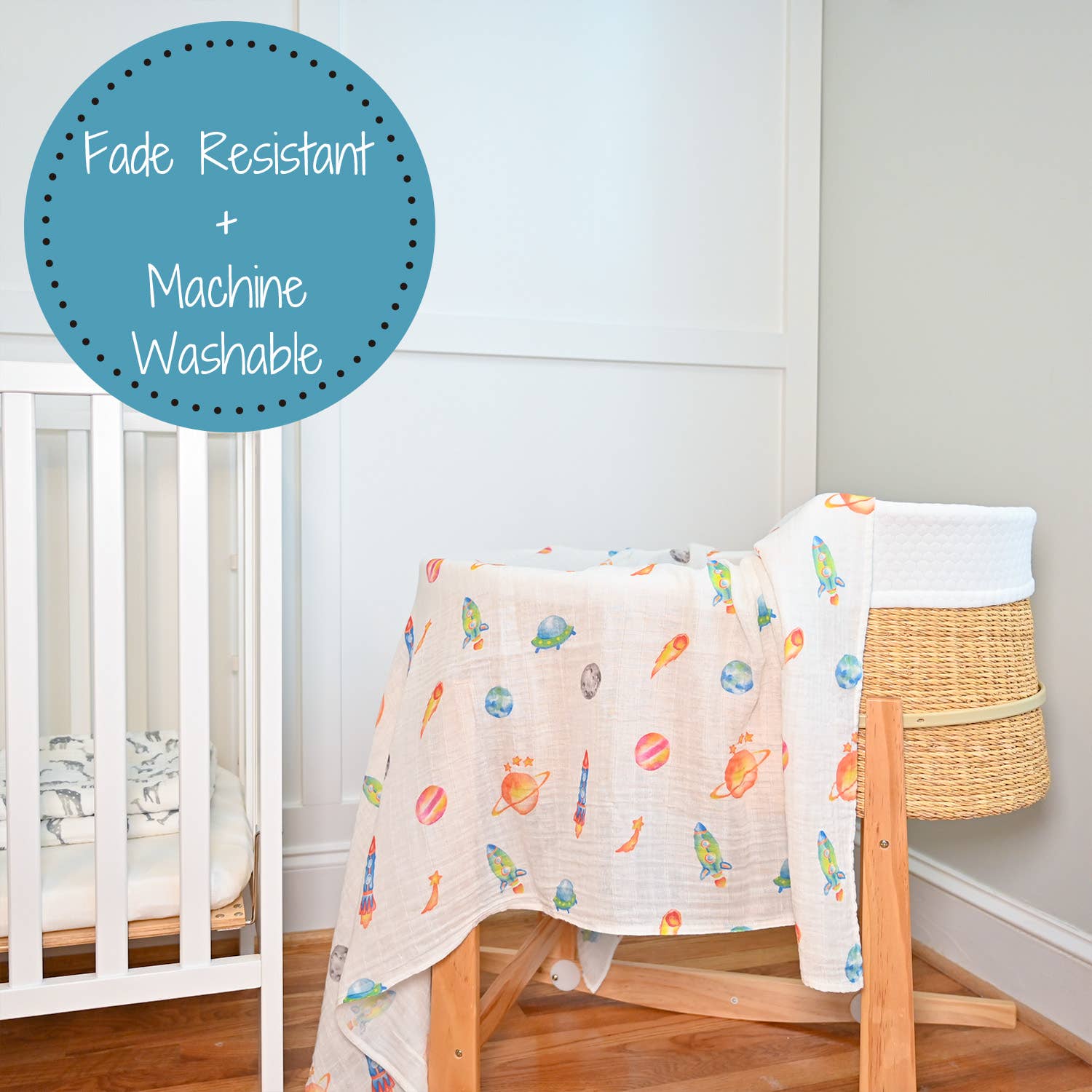 And Beyond Muslin Swaddle Blanket