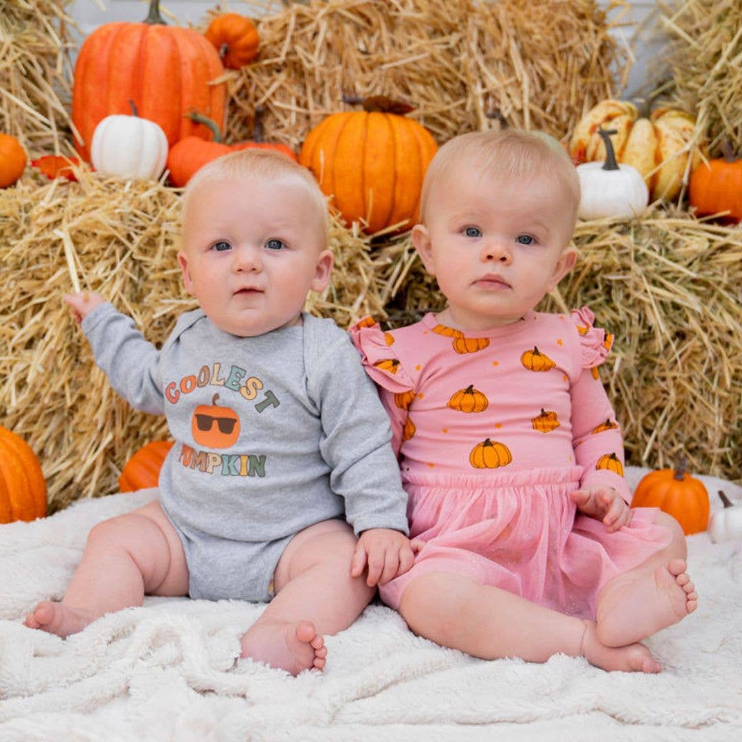Pumpkin Blush Tutu Bodysuit