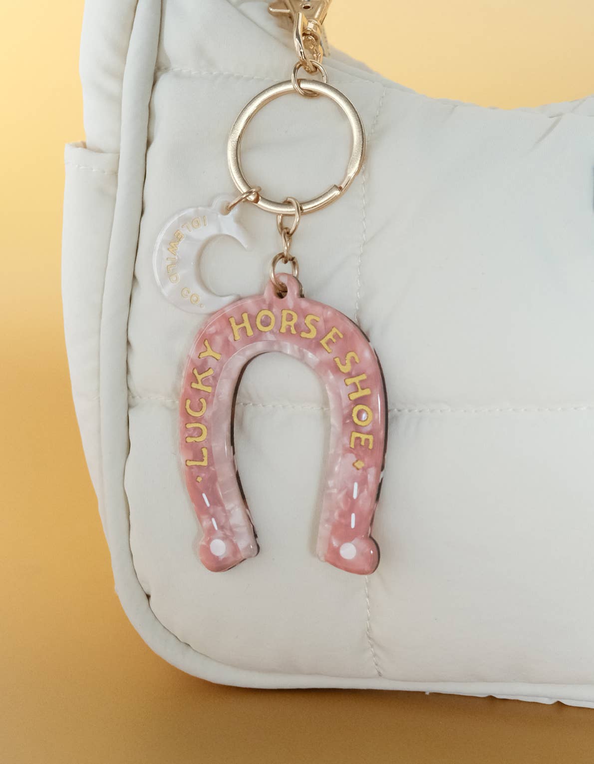 Lucky Horseshoe Bag Charm