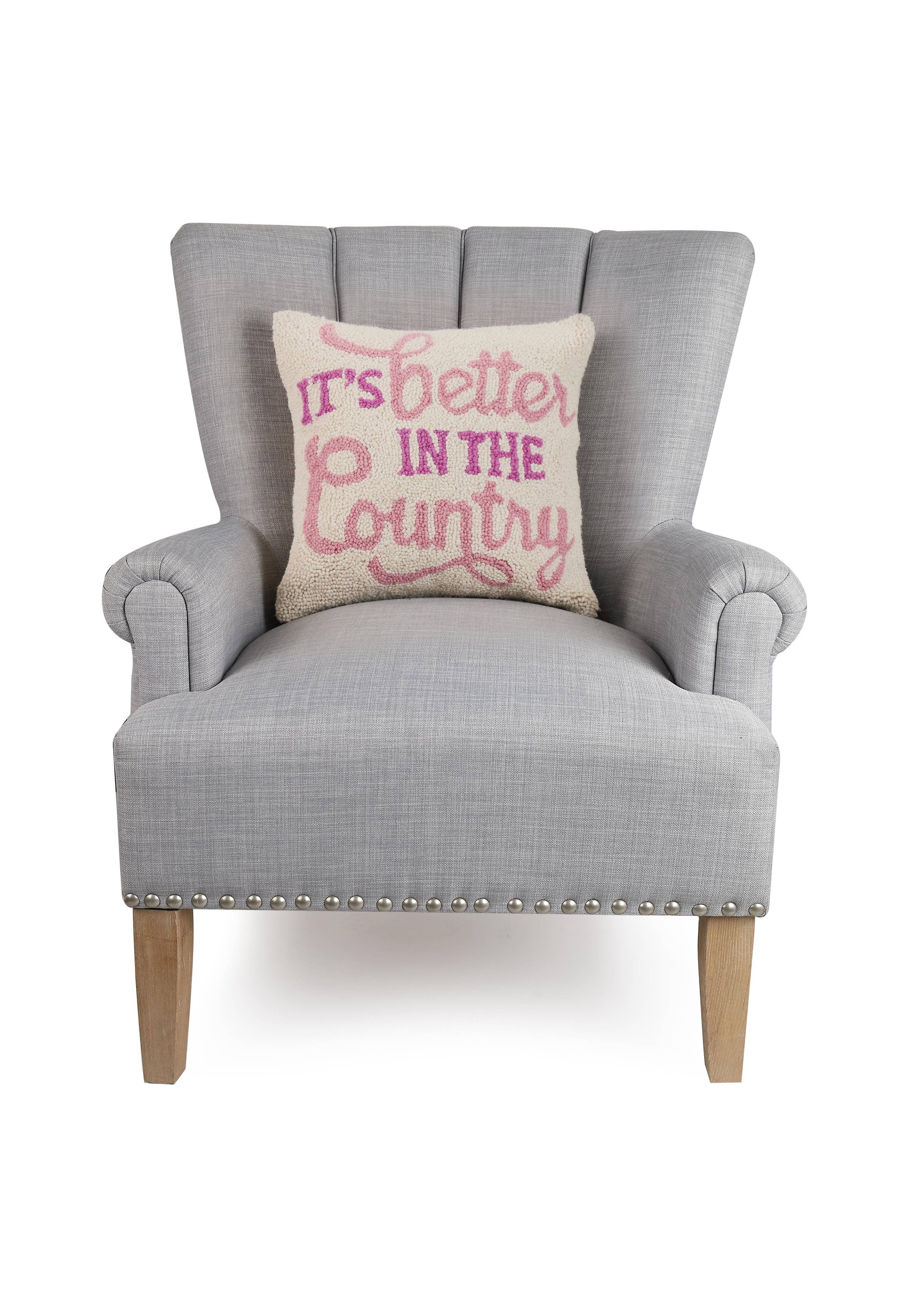 Life Is Better In The Country Pillow