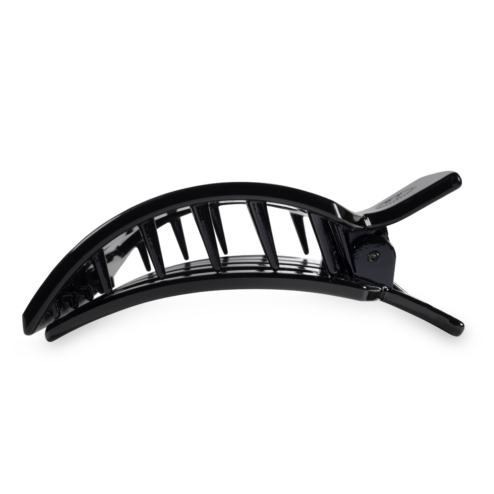 Jet Black Large Flat Square Clip