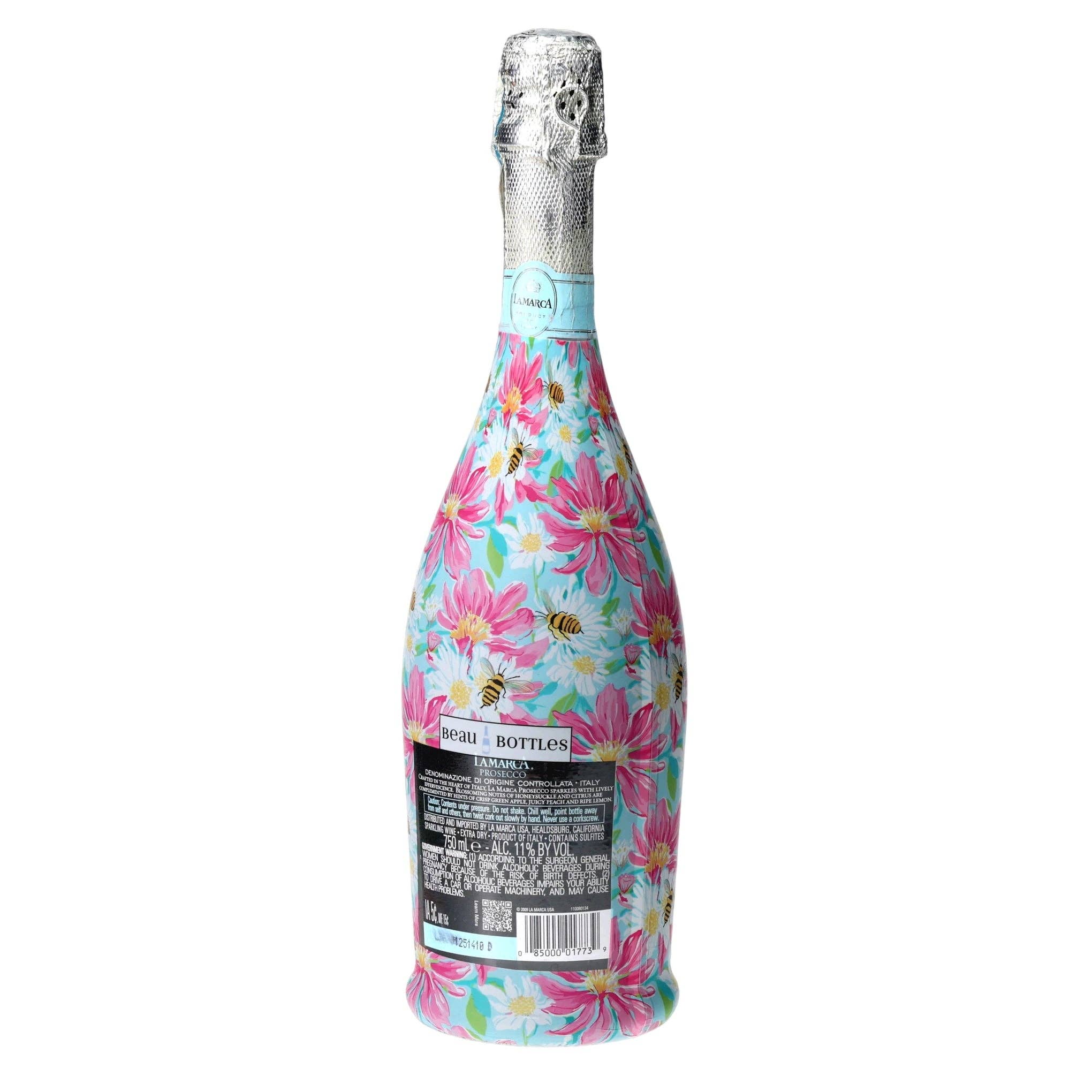 Busy Bee Garden Prosecco Bottle Wrap