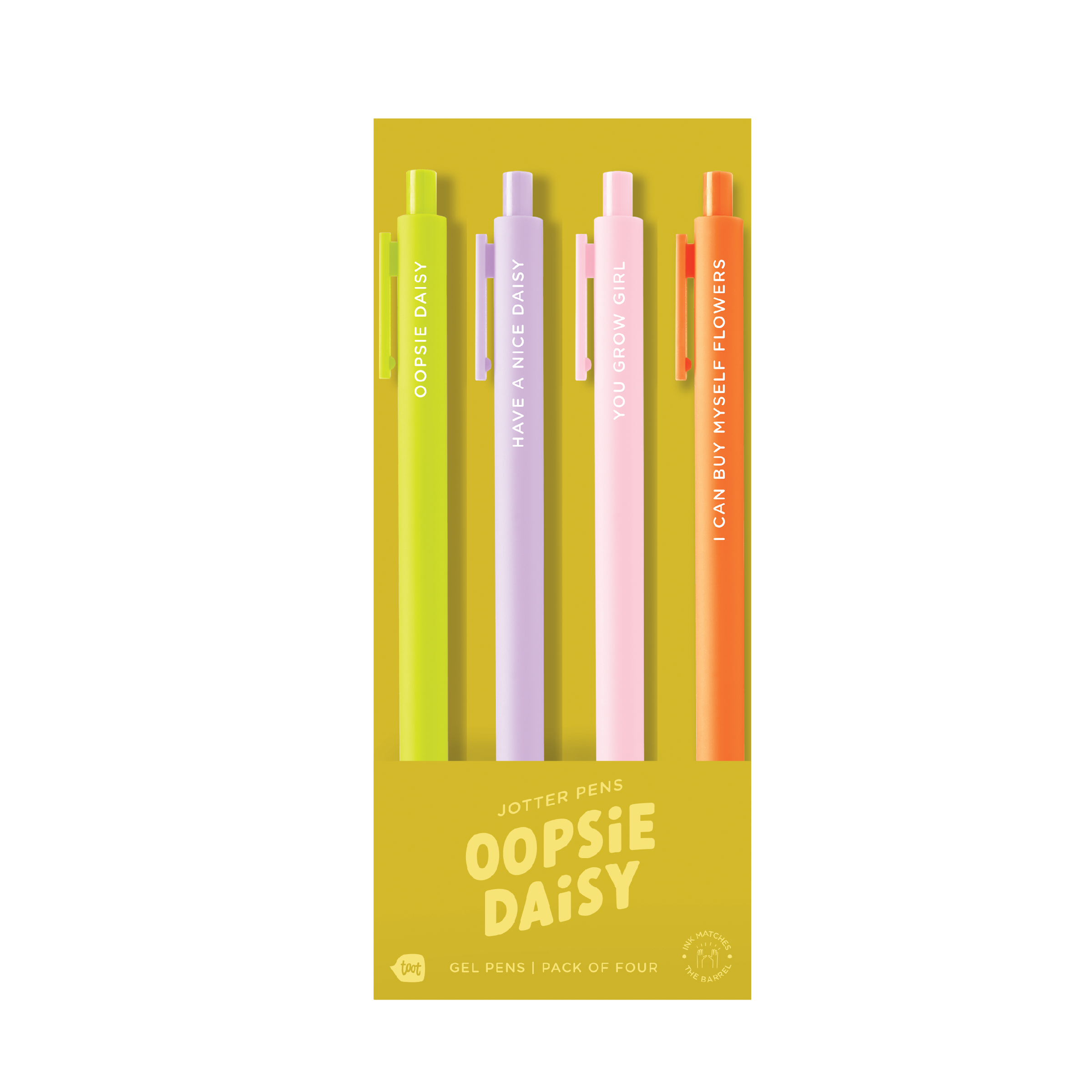 Jotter Pen Set 4 Pack: Dumpster Fire