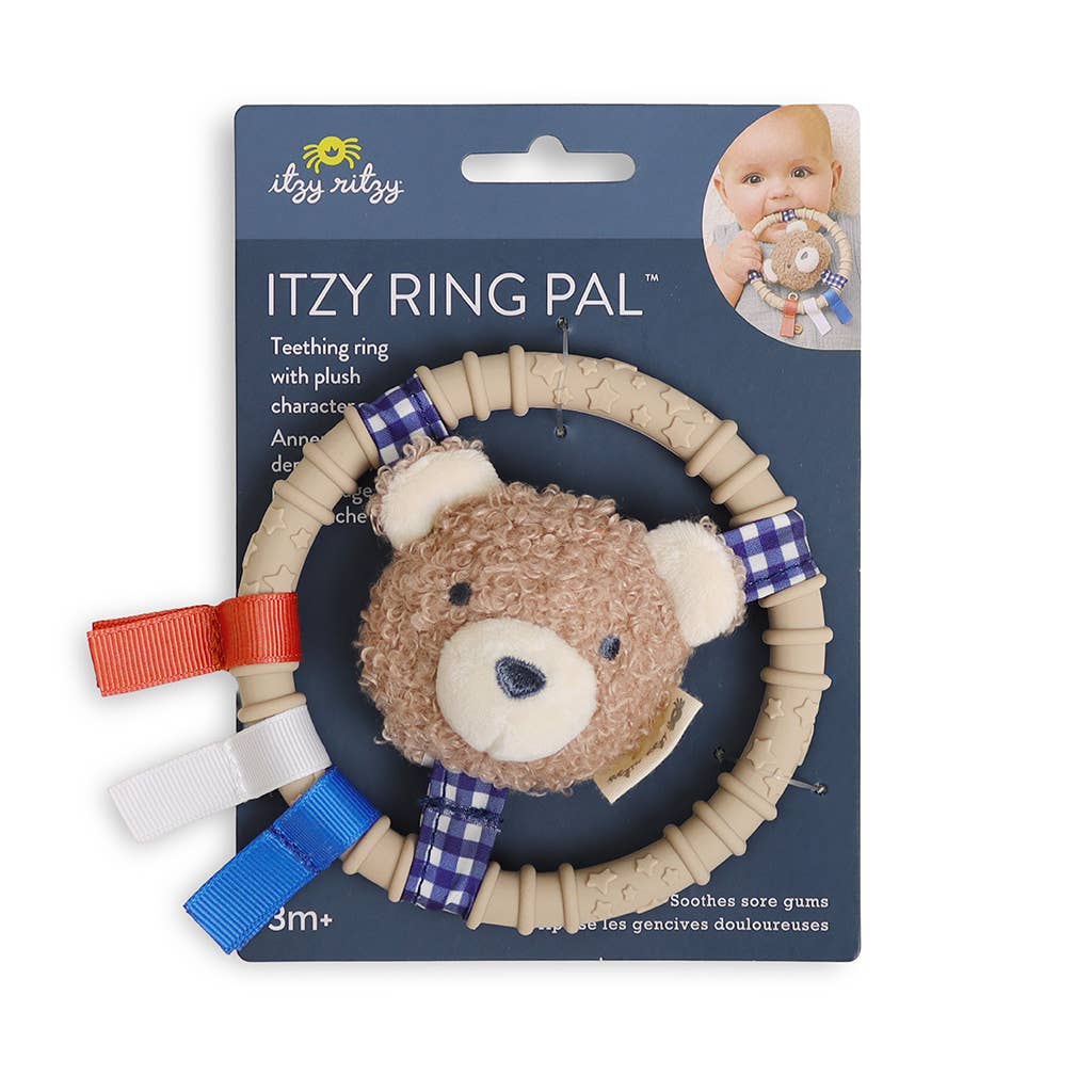 Taupe Bear Itzy Ring Pal™
