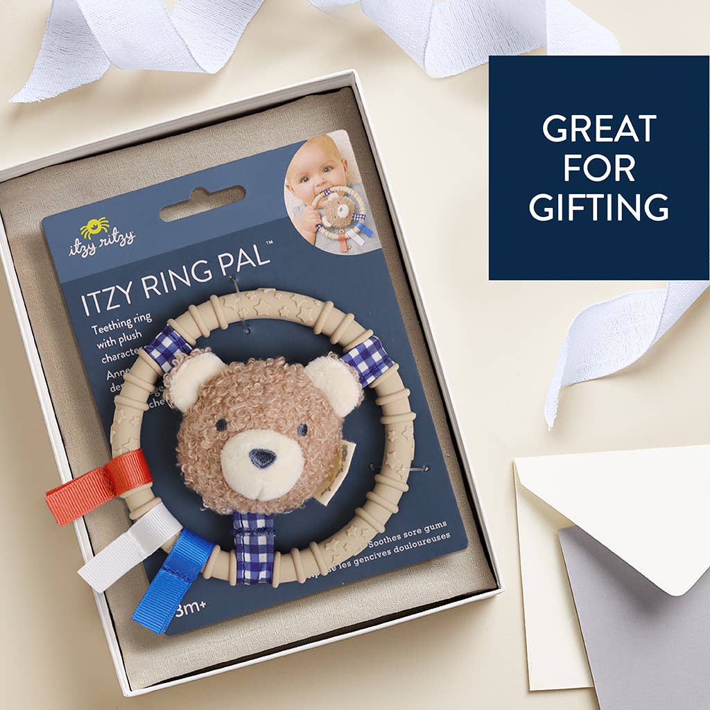 Taupe Bear Itzy Ring Pal™