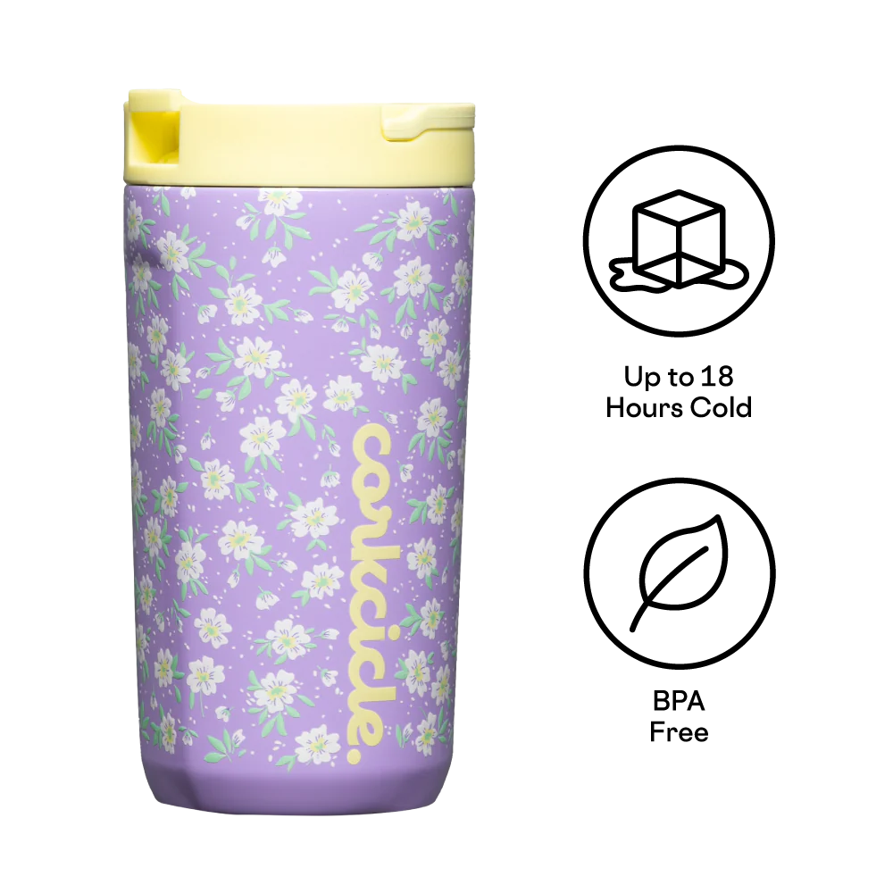 12oz Ditsy Floral Lilac Kids Cup